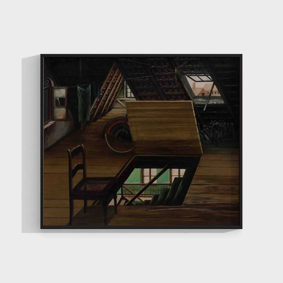 Thumbnail: Ernst Thoms - Dachboden (1926)