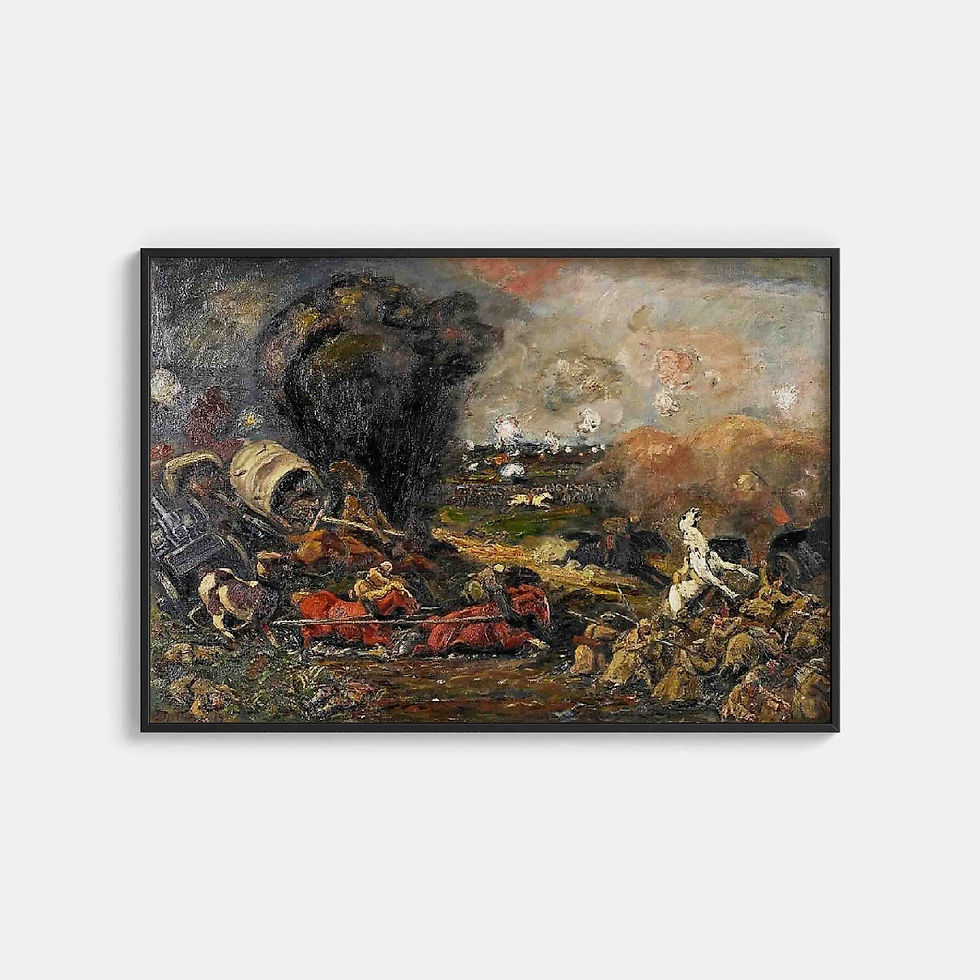 Ludwig Dettmann : Battle Scene