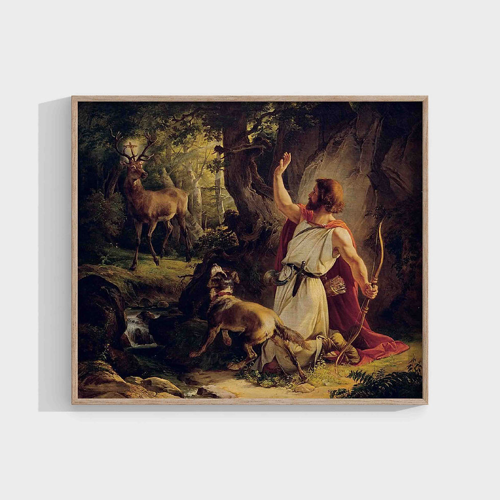 Joseph Binder : The Conversion of St. Eustachius