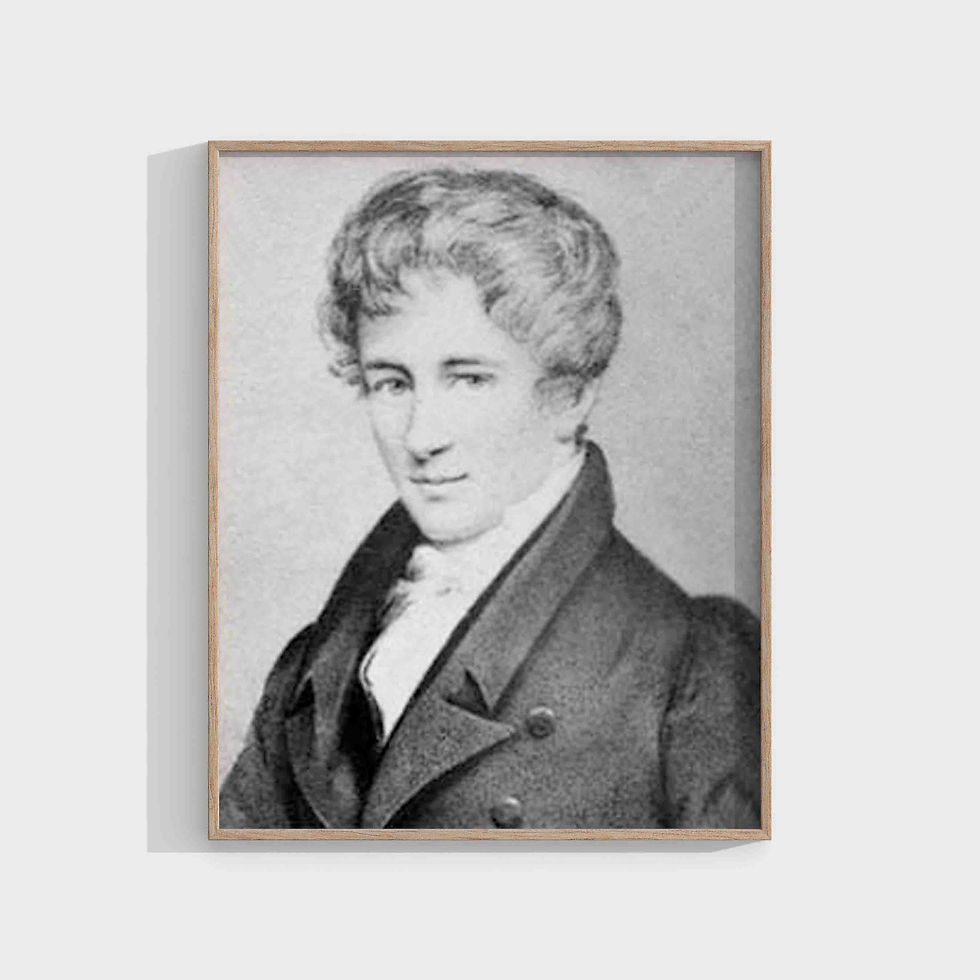 Johan Gørbitz : Portrait Niels Henrik Abel