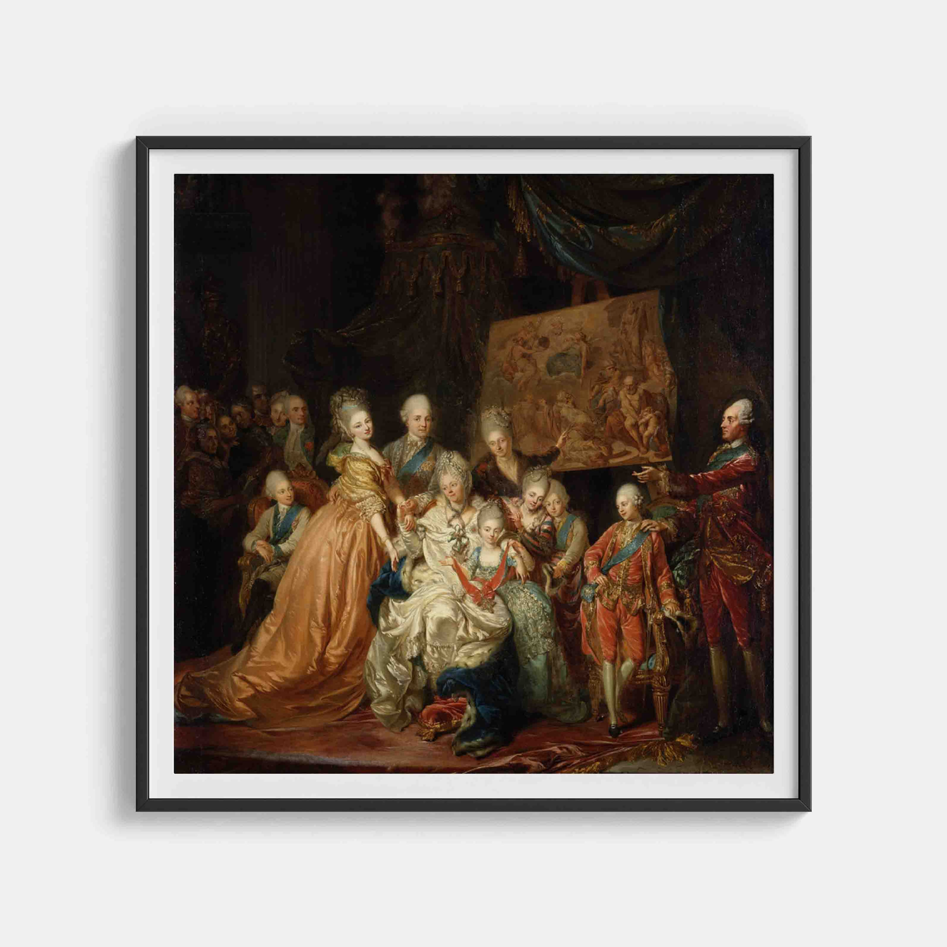 Johann Eleazar Zeissig : The Elector's family