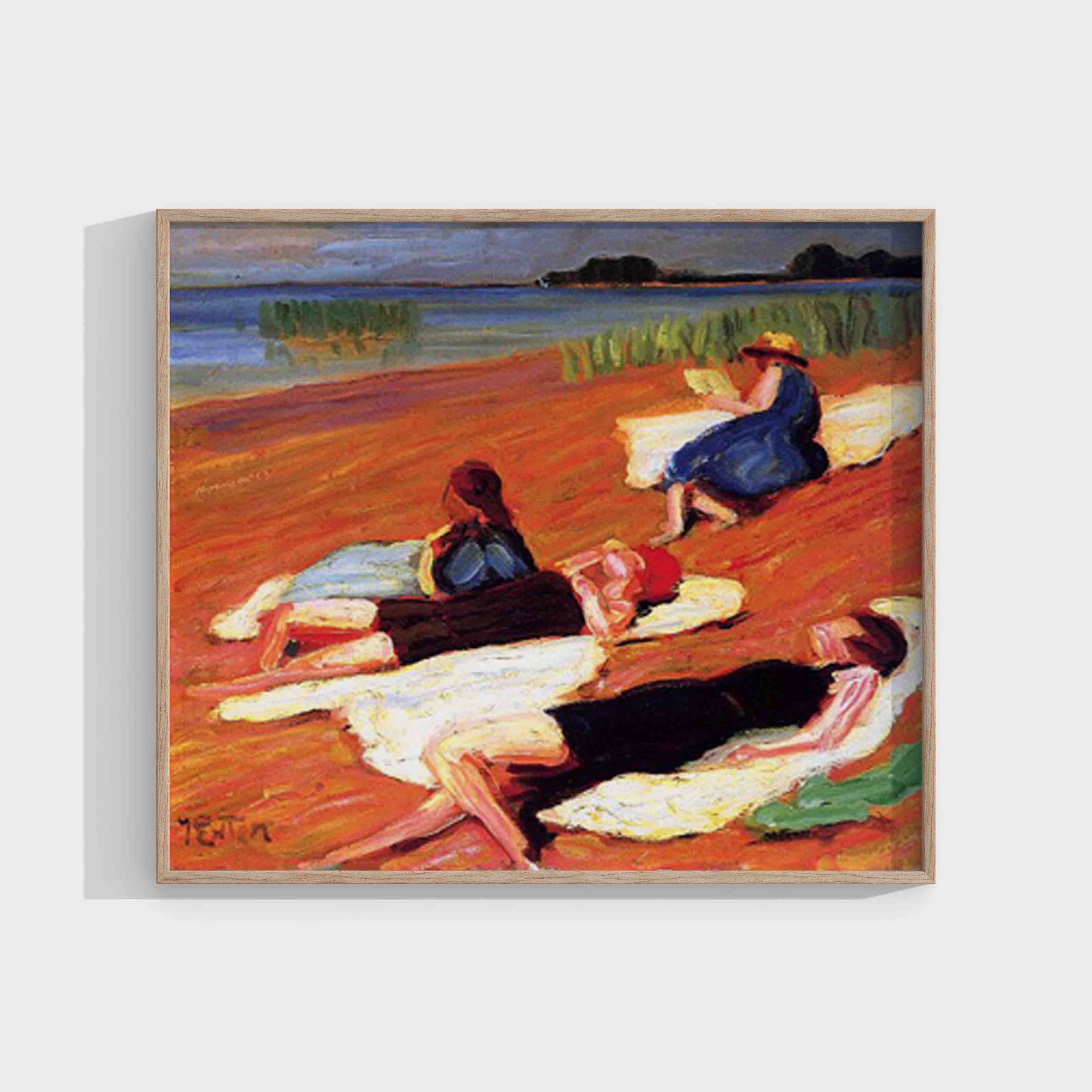 Julius Exter : By the Lake