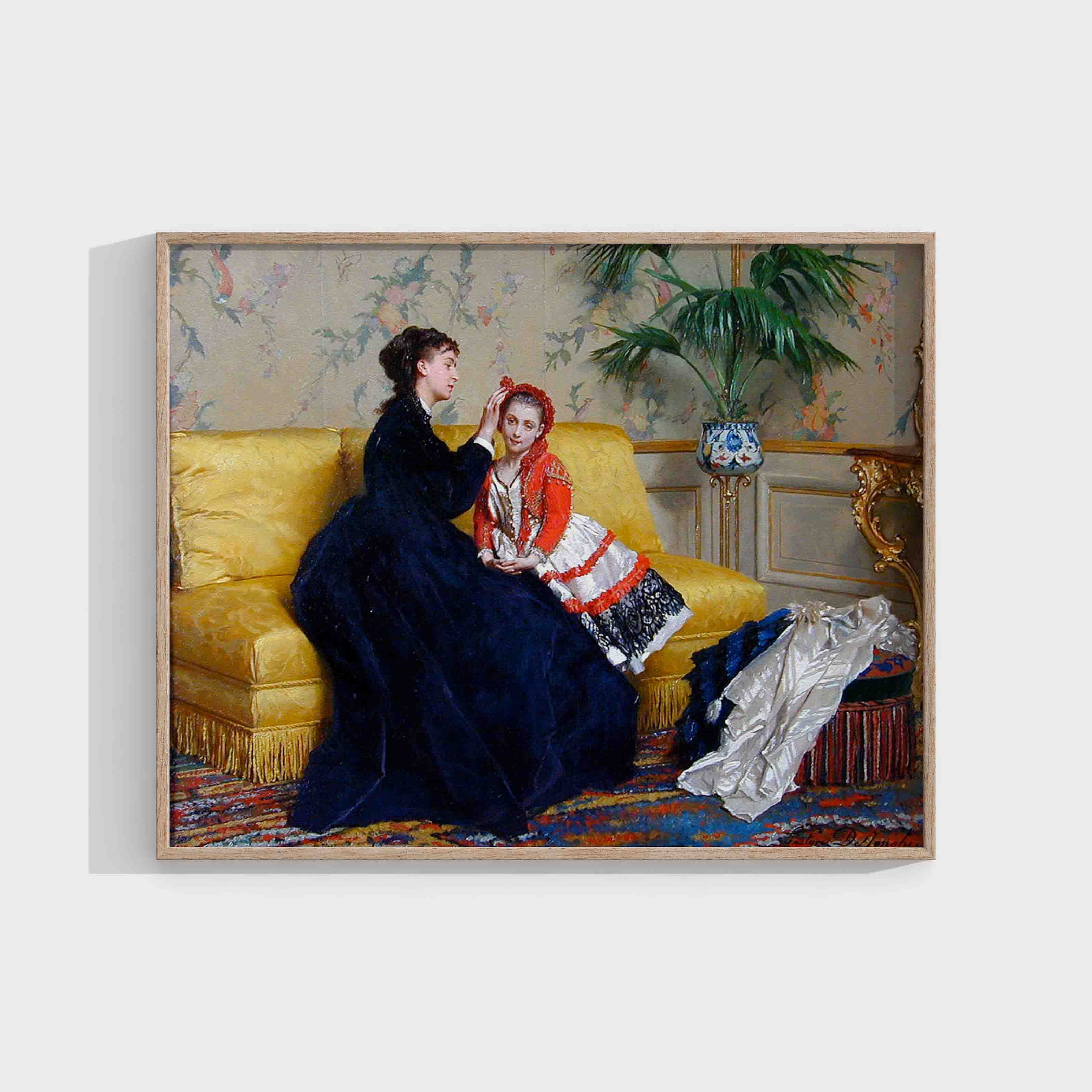 Gustave Léonard de Jonghe: Going to the Ball