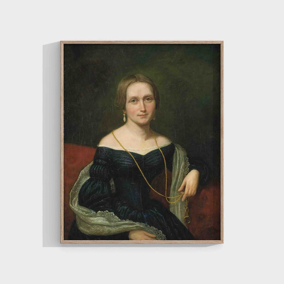 Johan Gørbitz : Portrait of Camilla Collett, born Wergeland