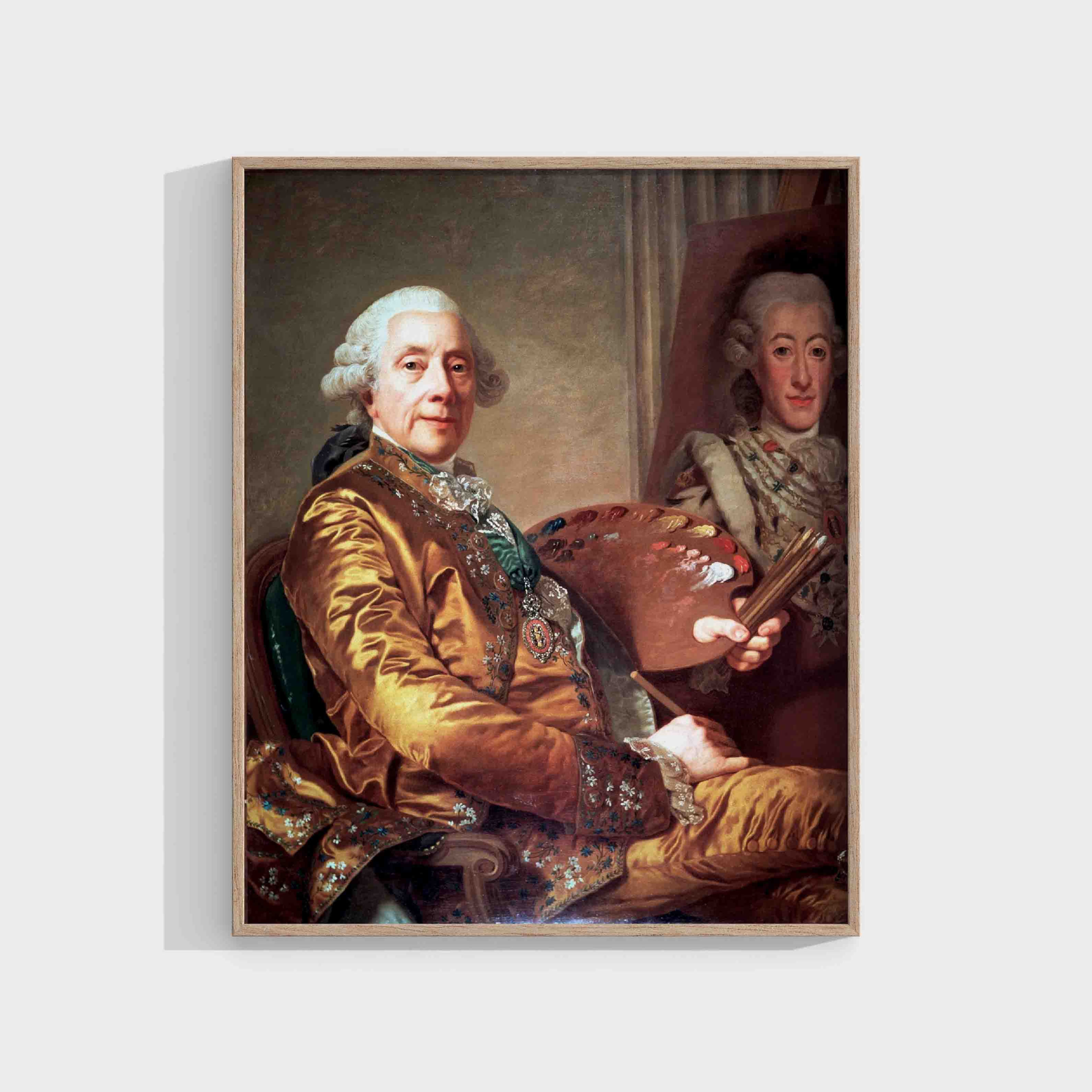 Alexander Roslin : Self-Portrait