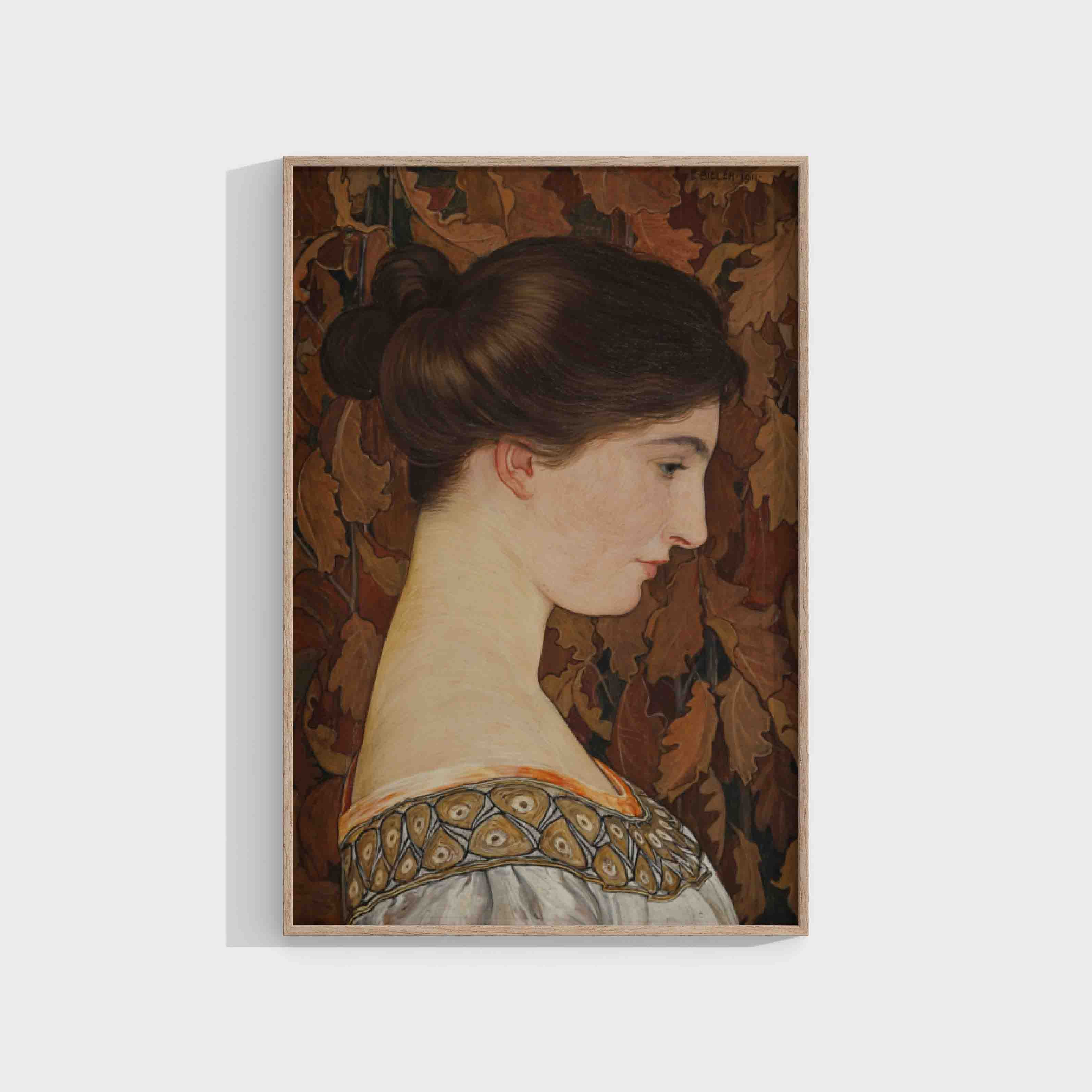 Ernest Bieler : Portrait of Violette Scholder