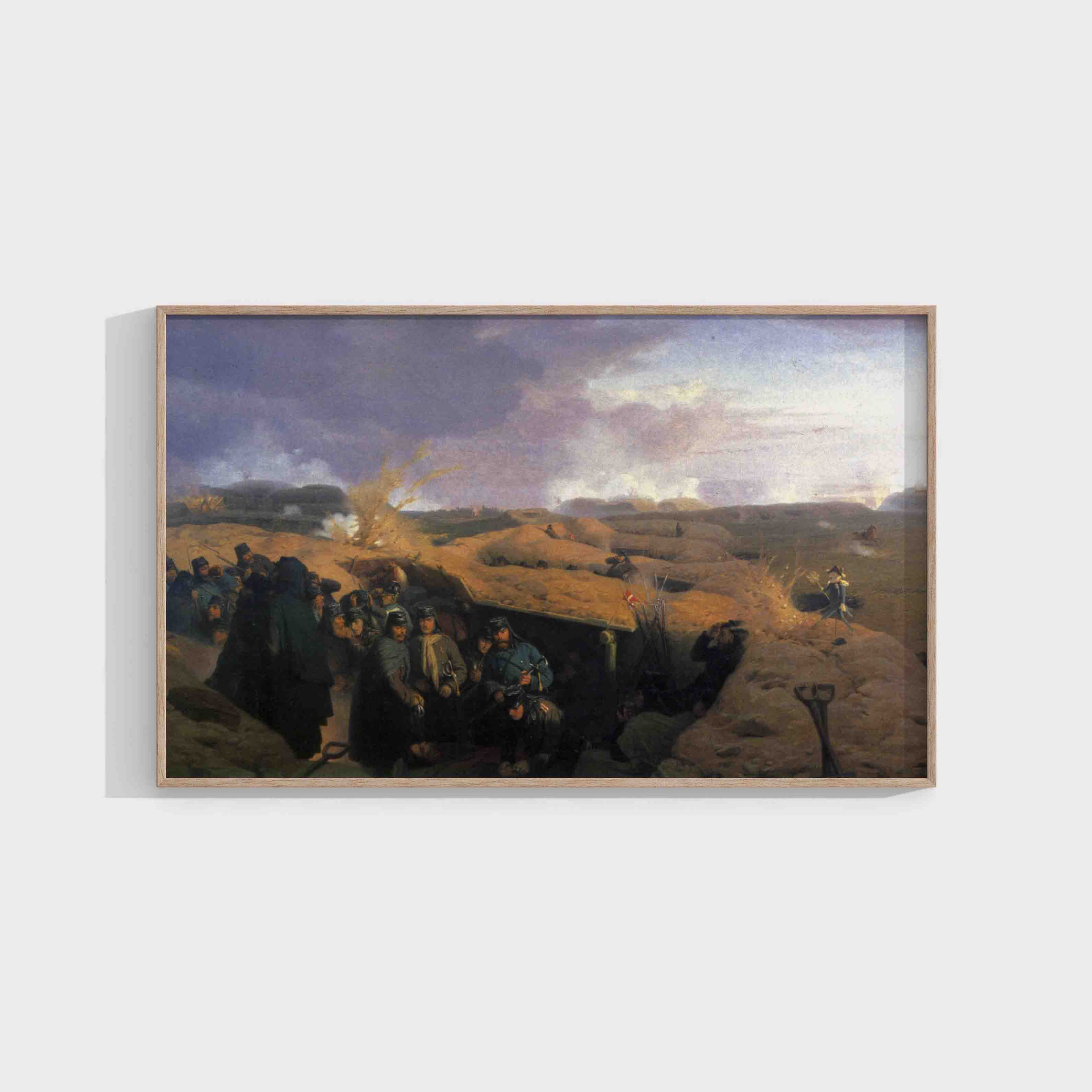 The Battle of Dybbøl, 1864. by Jørgen Sonne