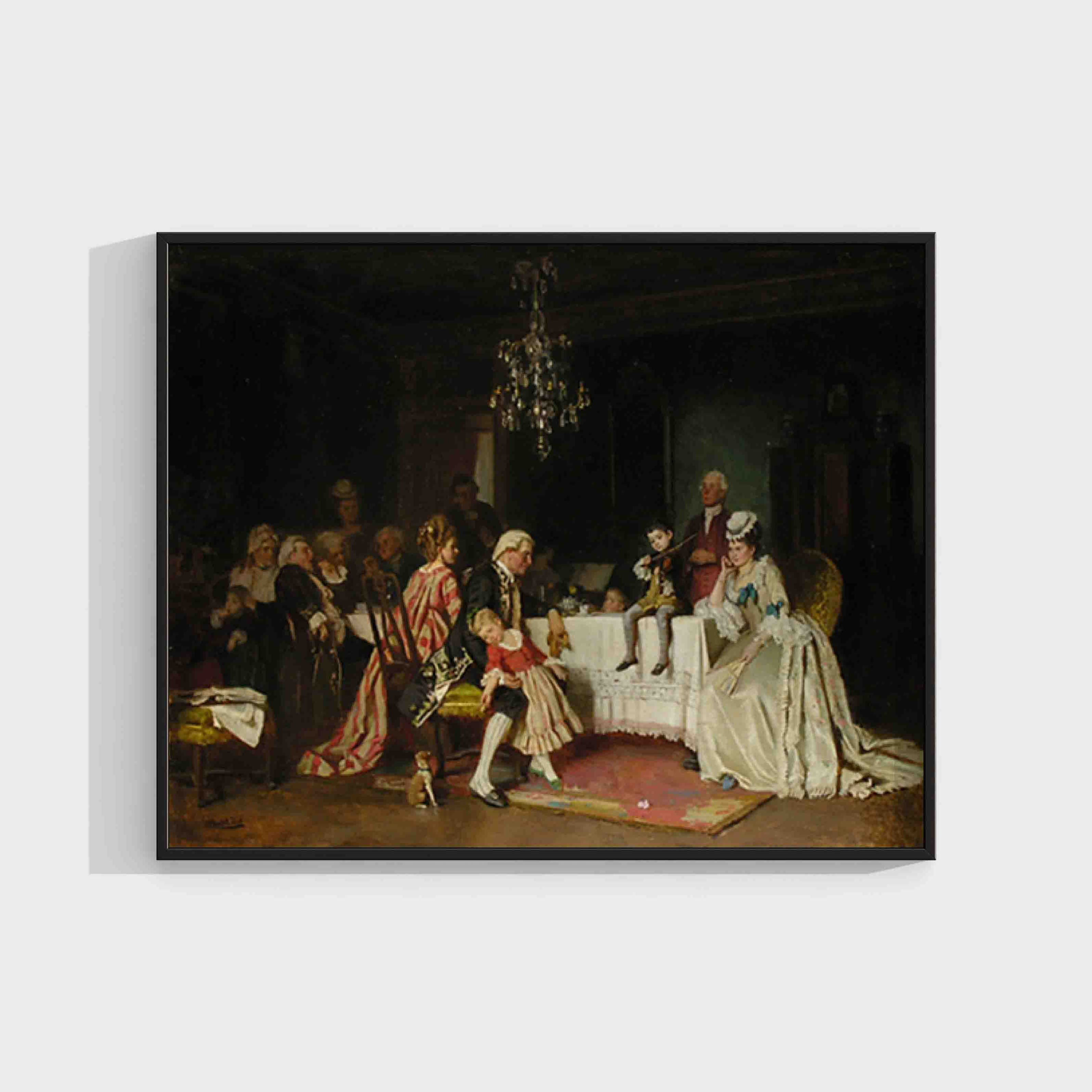 Gabriel von Hackl : Das Wunderkind, 1874