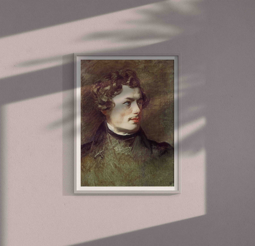 Friedrich von Amerling: Portrait of Josef Danhauser (1805-1845)