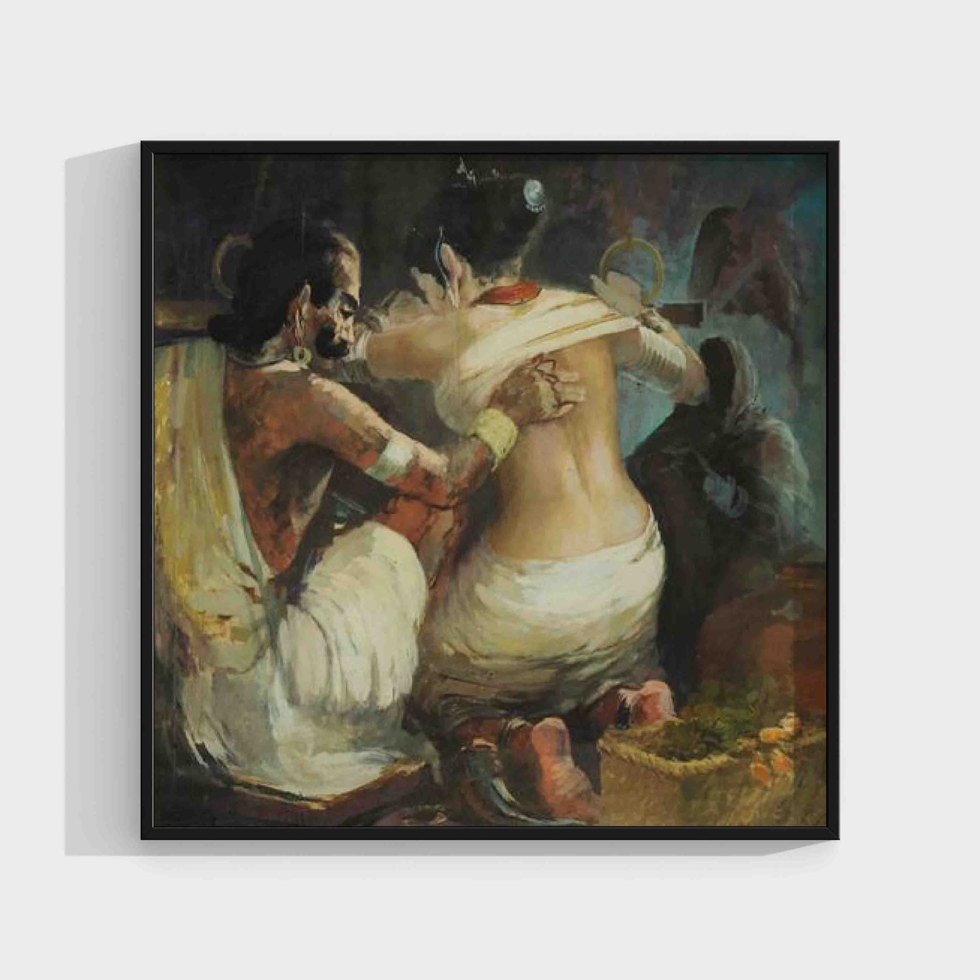 Masseur by John Wilkins 1972