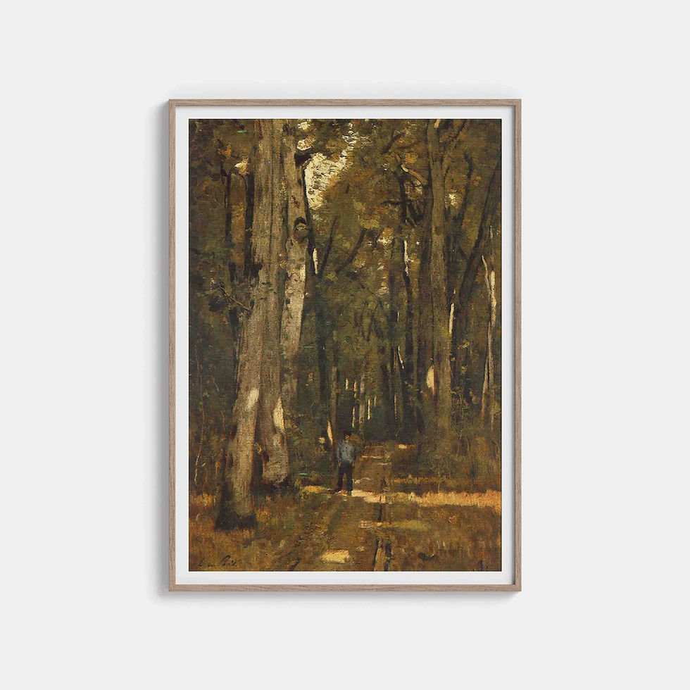 László Paál : In the Forest of Fontainebleau