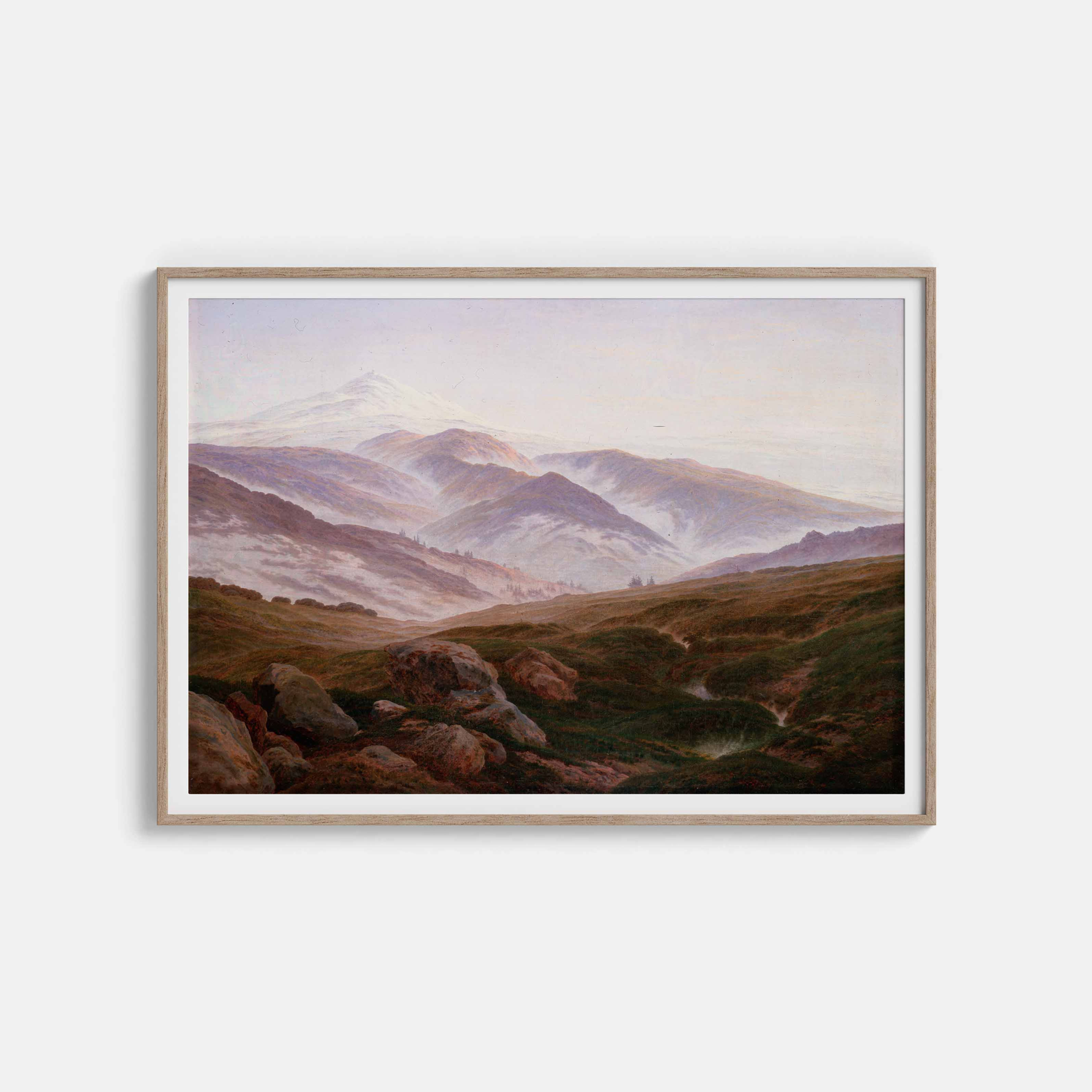 Caspar David Friedrich: Memories of the Giant Mountains Wall Art & Decor