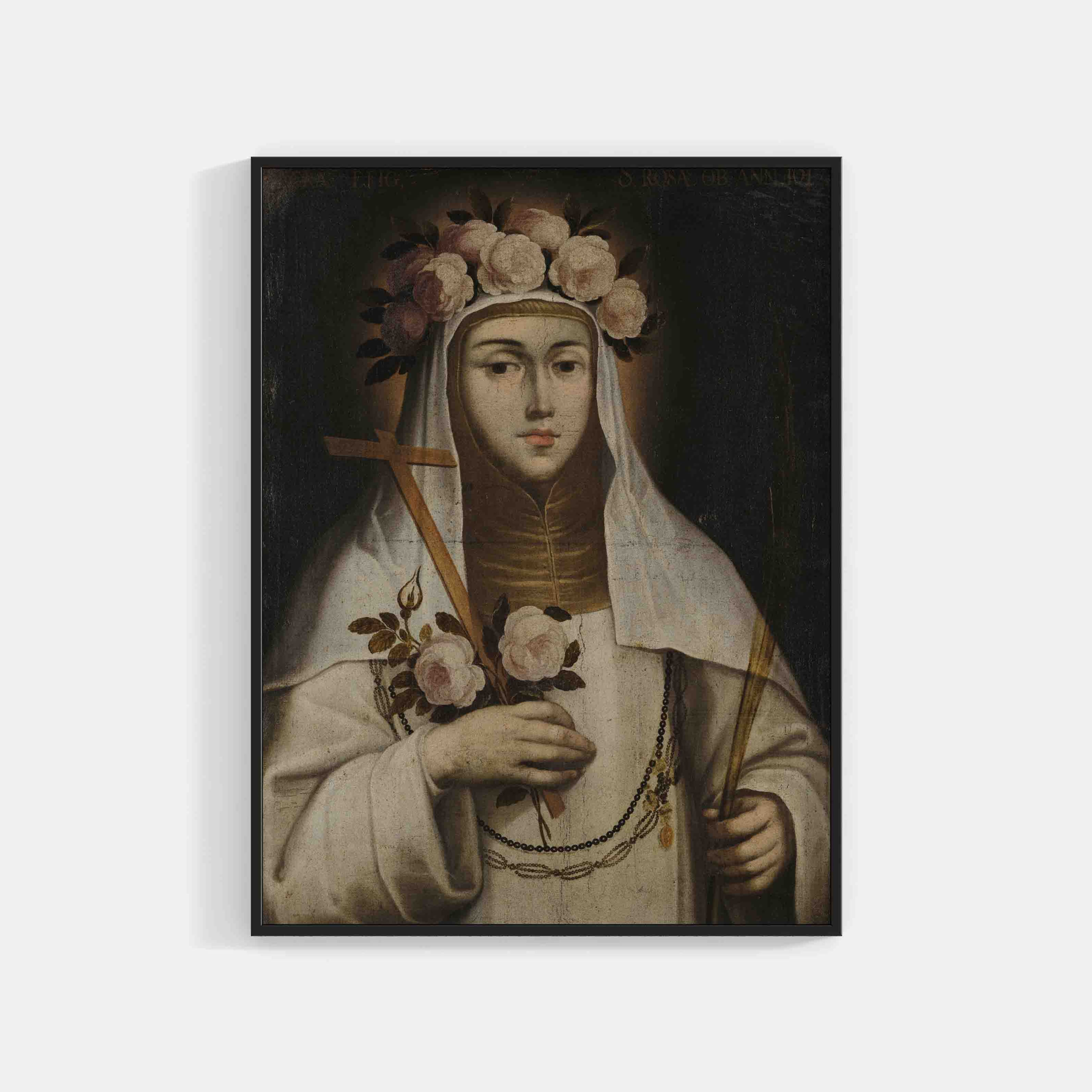 Gregorio Vasquez de Arce y Ceballos : Saint Rose of Lima