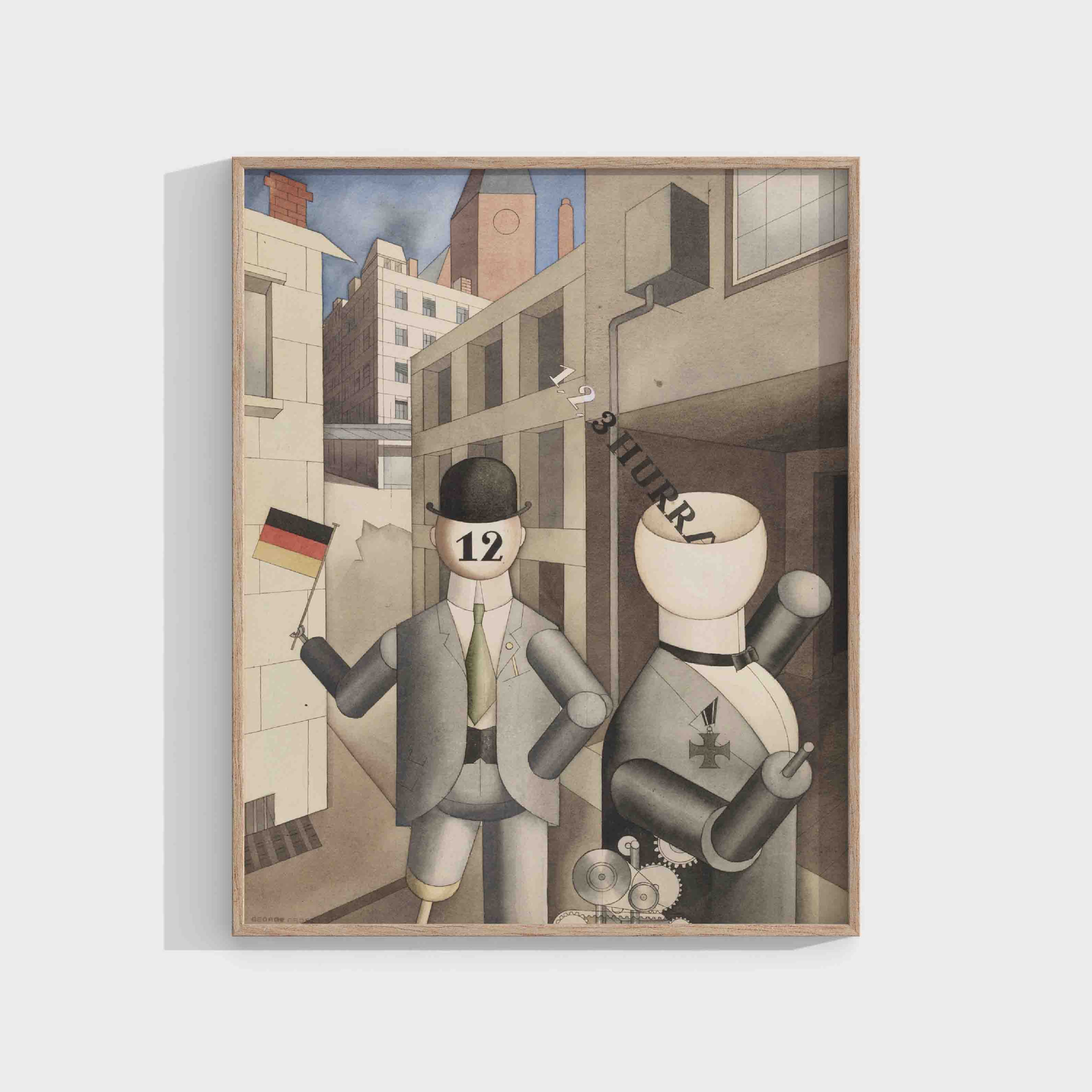 George Grosz : Republican Automatons, 1920 New York