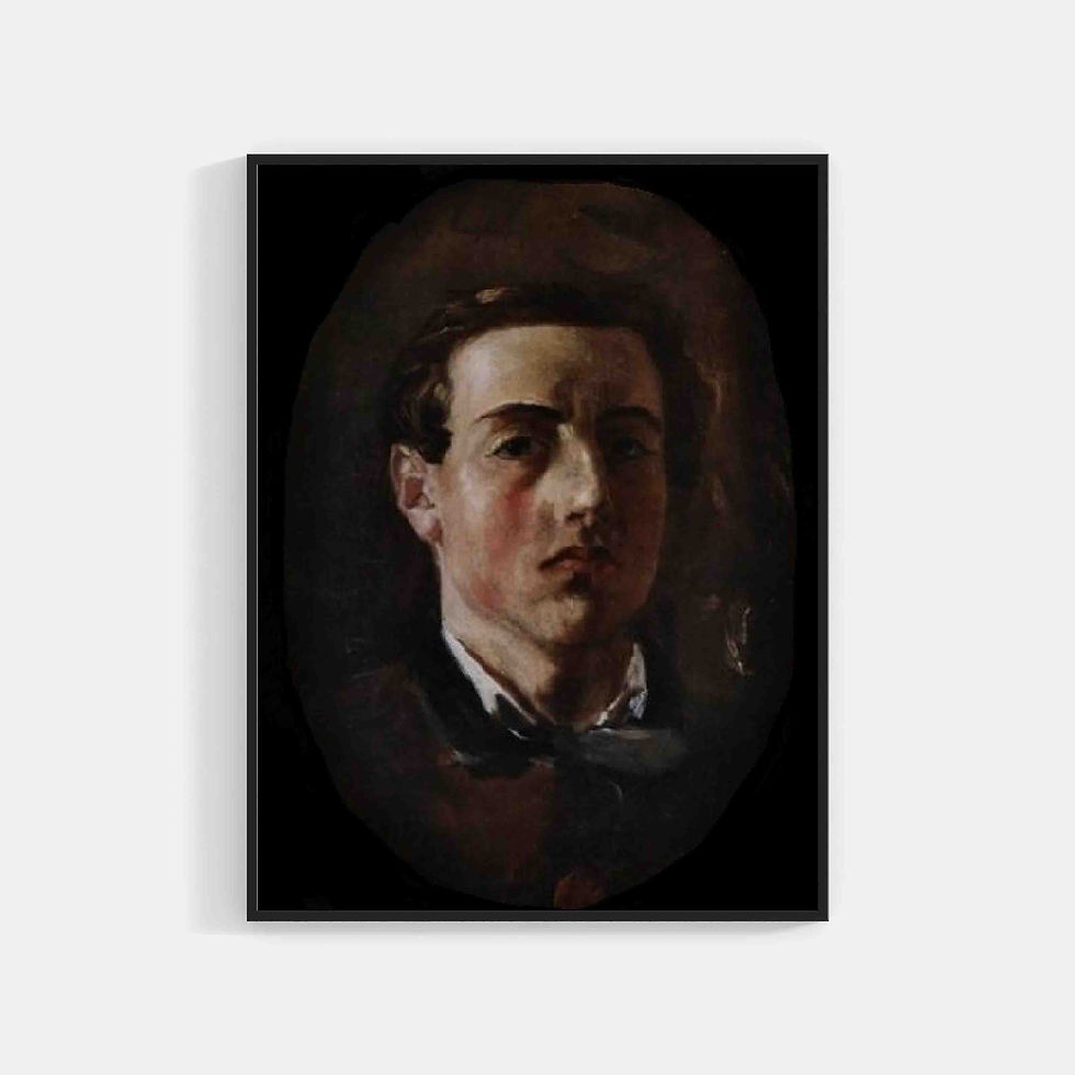 José Denis Belgrano Self portrait 1844