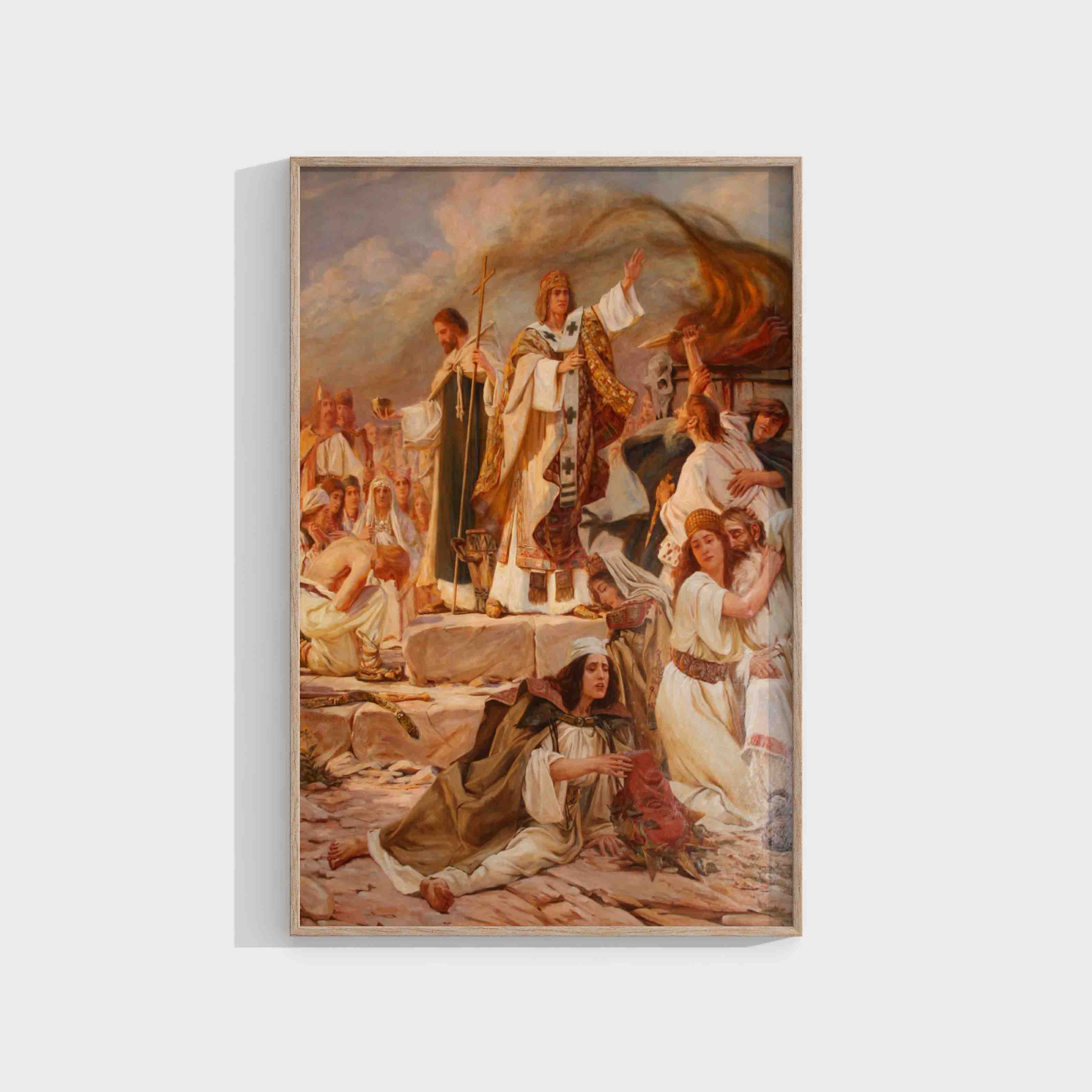 Bela Čikoš Sesija: Baptism of Croats Wall Art & Decor
