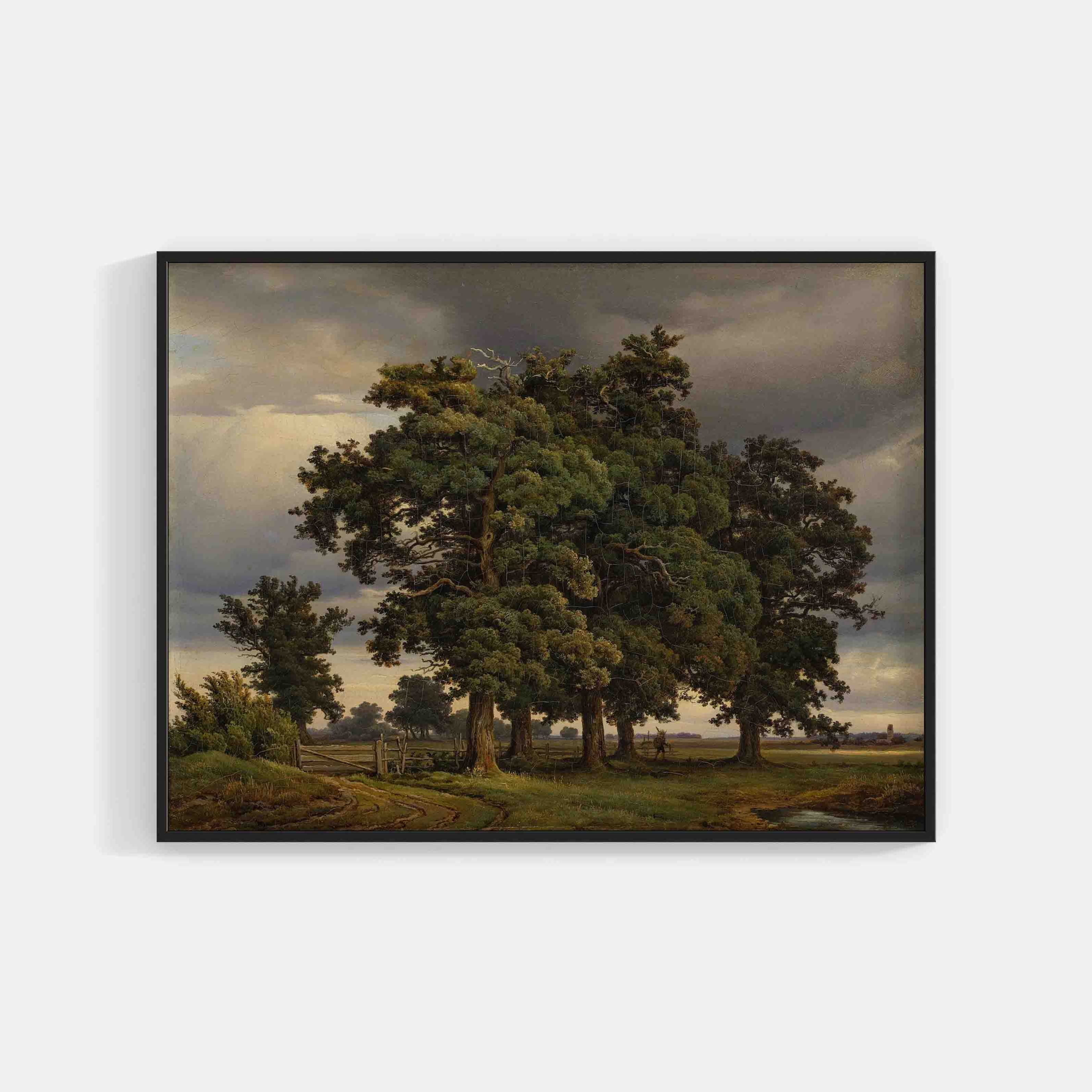 Georg Heinrich Crola: Oaks Landscape