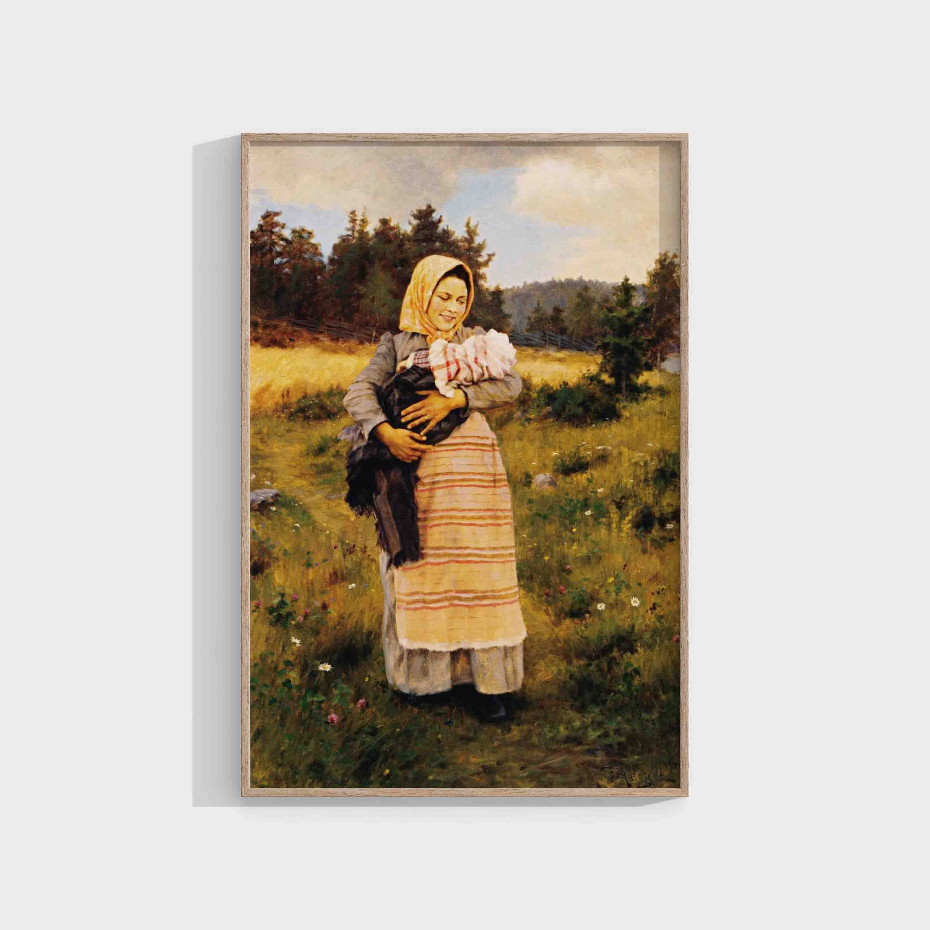 Fredrik Ahlstedt: Young mother