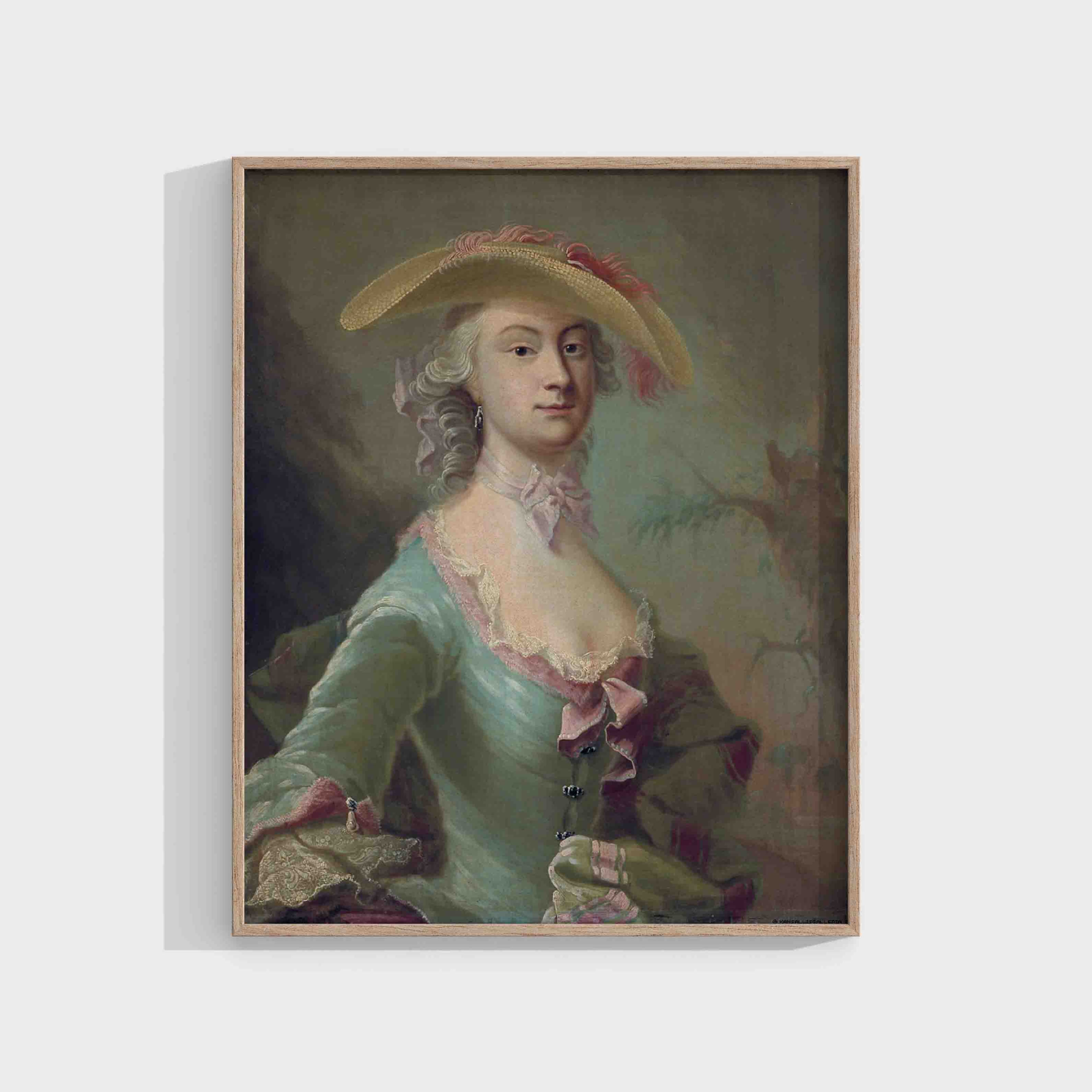 Isak Wacklin : Miss Heckford Portrait