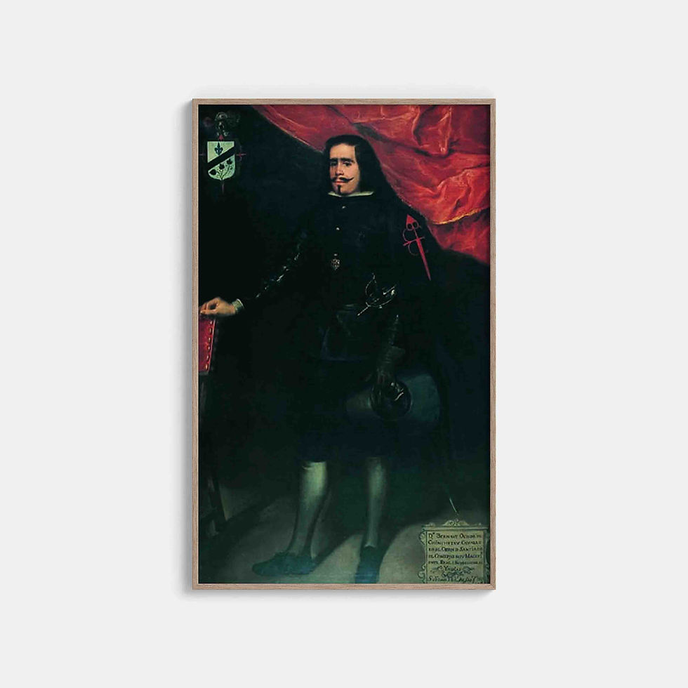 Portrait of Don Bernabé Ochoa de Chinchetru BY Juan de Alfaro y Gámez