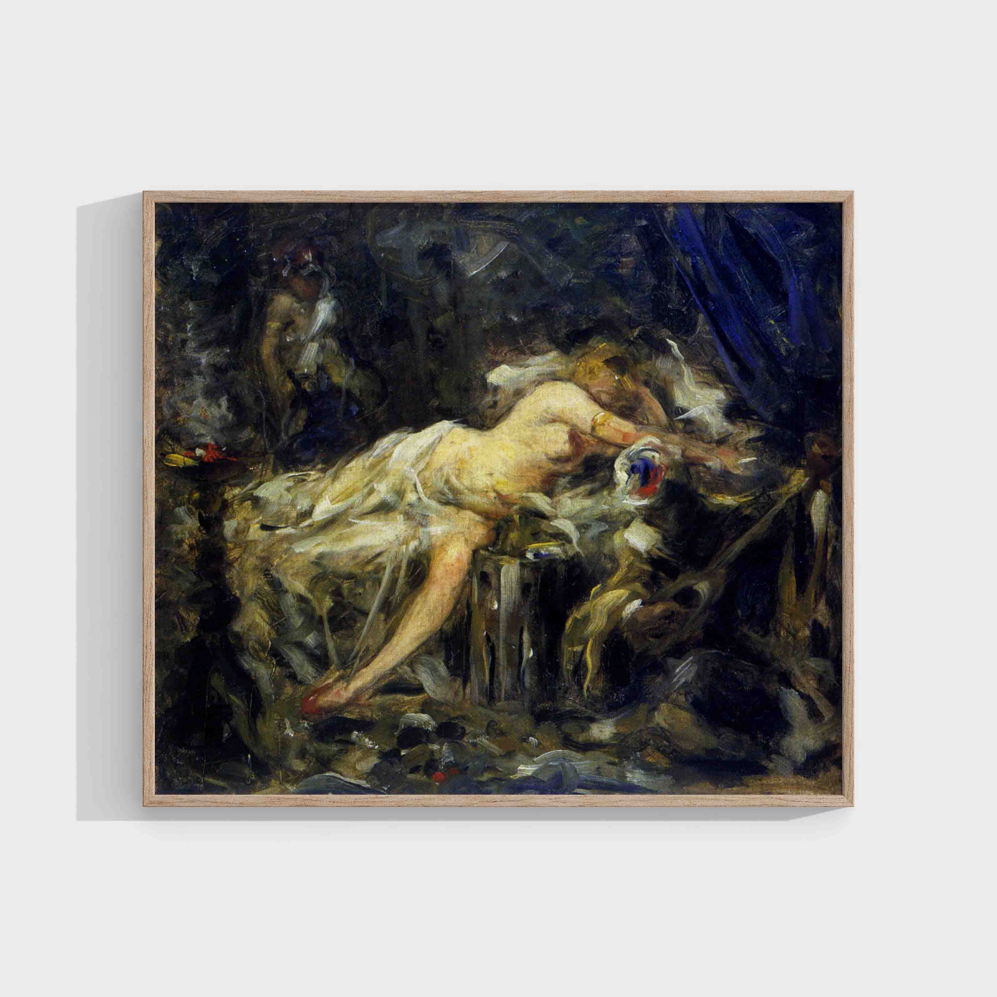 Anton Ažbe The Harem