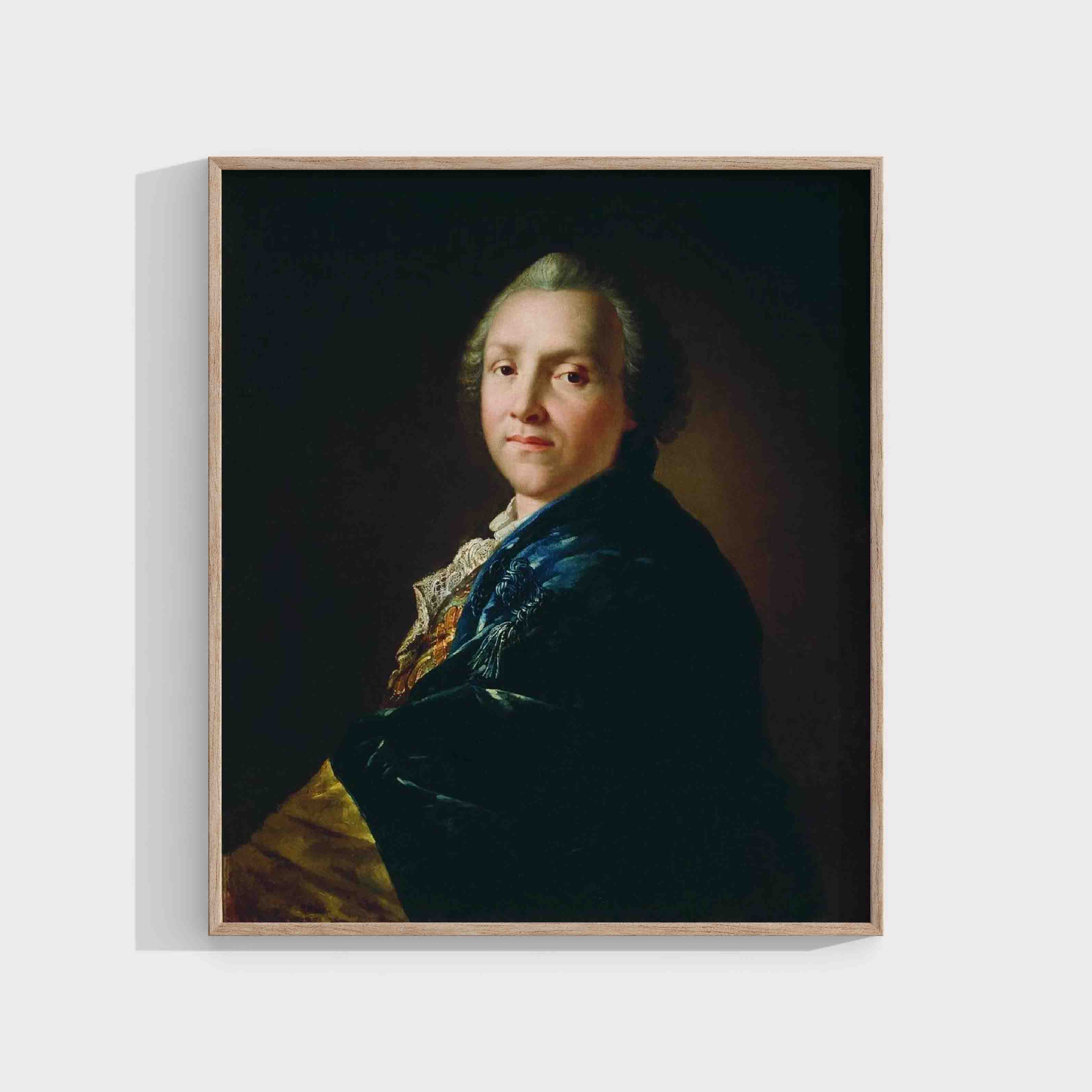 Anton Losenko : Portrait Alexander Sumarokov (1760)