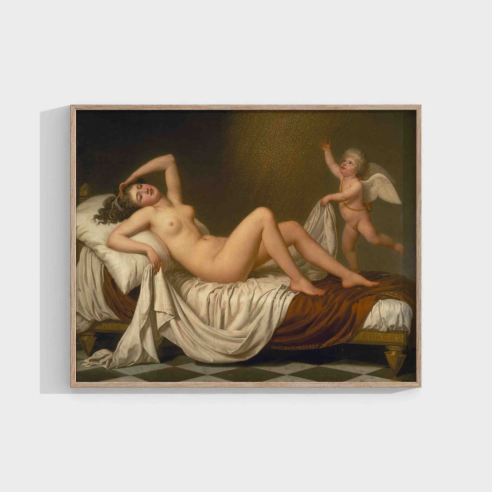 Thumbnail: Adolf Ulrik Wertmüller: Danaë and the Shower of Gold