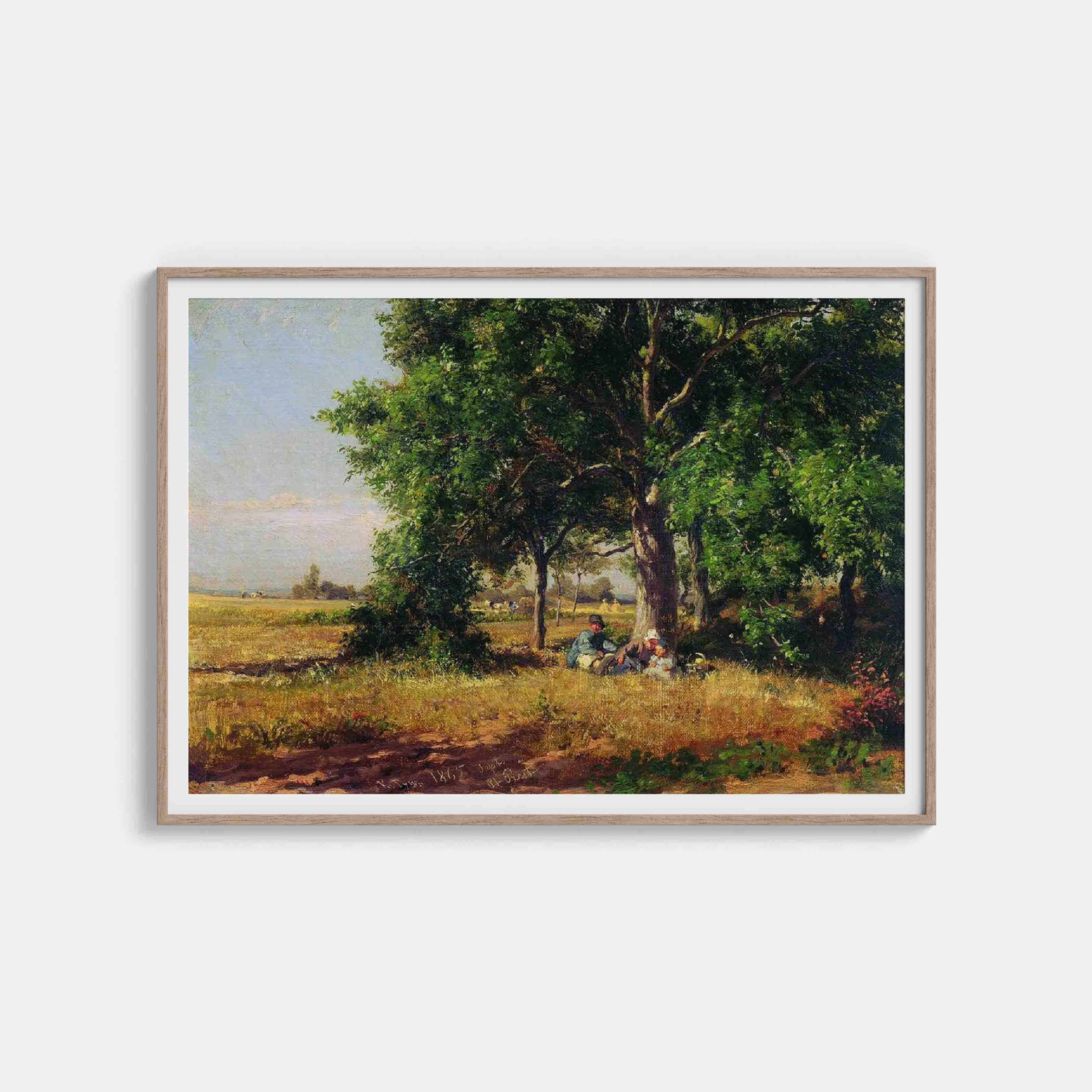 Carl Huns : In the vicinity of Saint-Prest, France