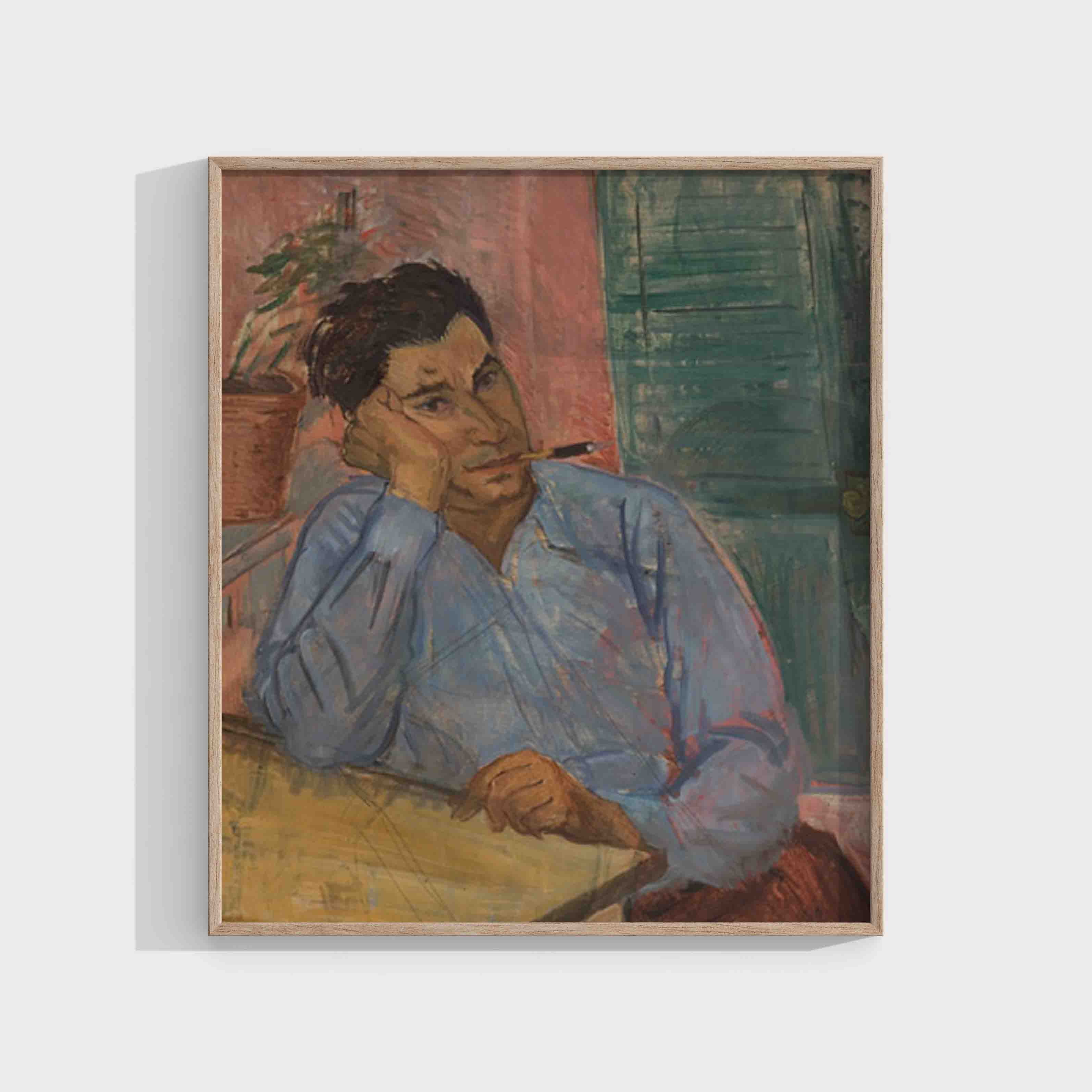 Ignjat Job: Self-portrait Wall Art & Decor