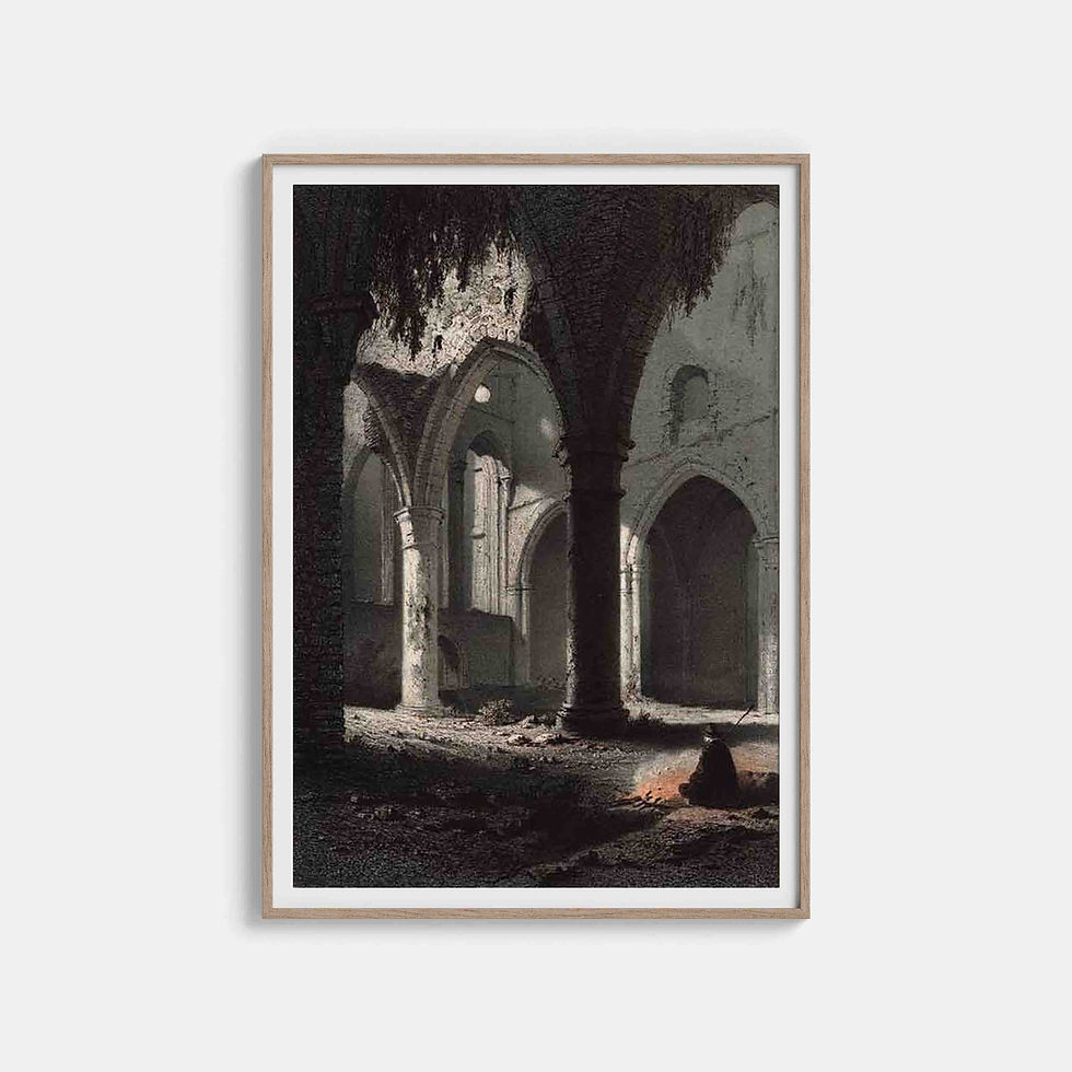 Thumbnail: François Stroobant: Ruins of the Abbey of Villers
