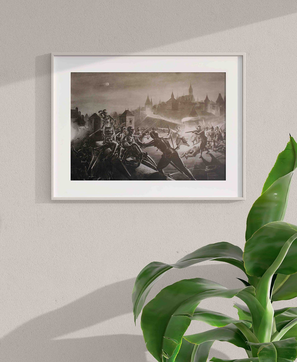 Karl Jauslin : L'Escalade, Geneva (1602)