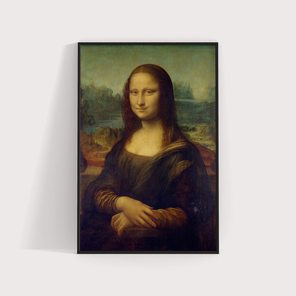 Thumbnail: Leonardo da Vinci: Mona Lisa   Art Print