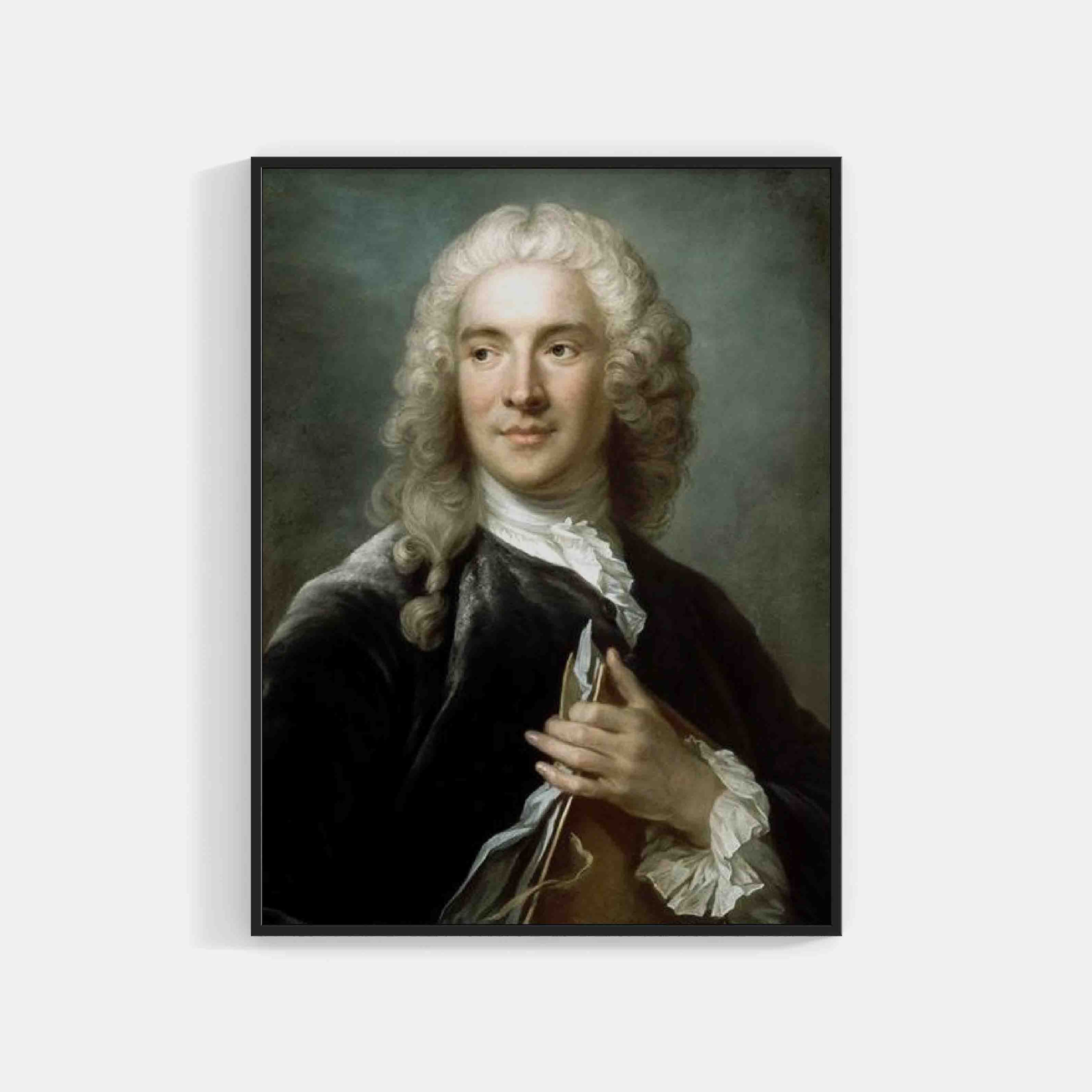 Gustaf Lundberg : Portrait of the artist Charles-Joseph Natoire