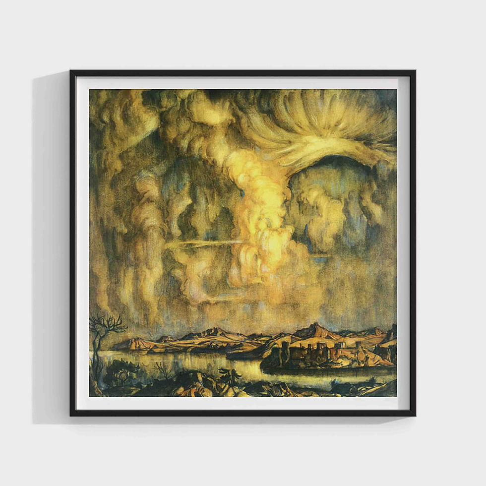 Konstantin Bogaevsky : Cloud, 1920s