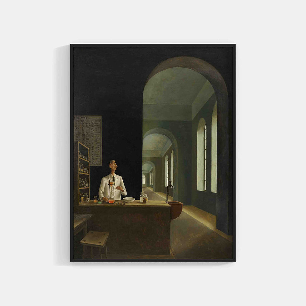 Franz Sedlacek : The Chemist" 1932