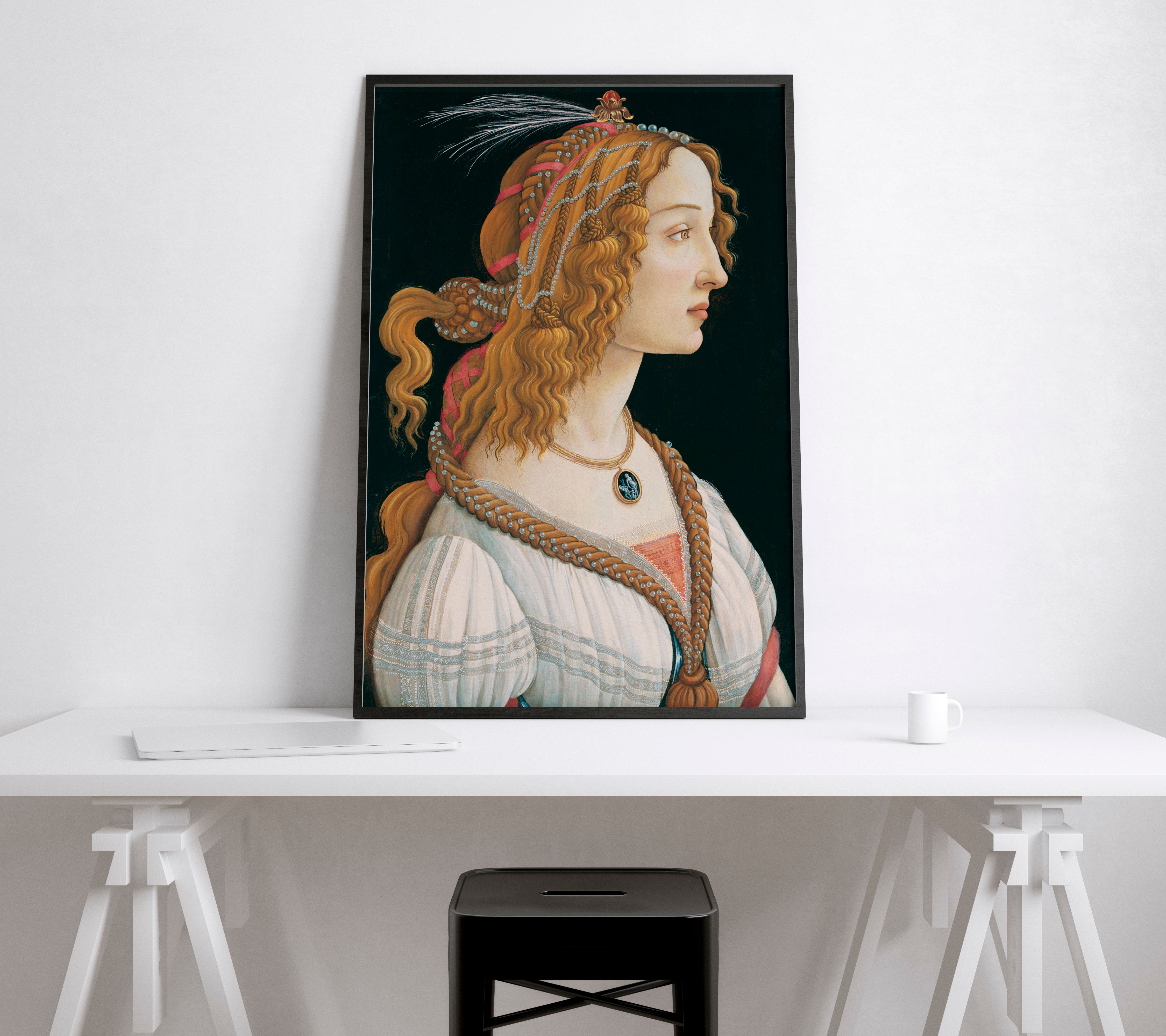 Idealized Portrait of a Lady (Portrait of Simonetta Vespucci as Nymph)