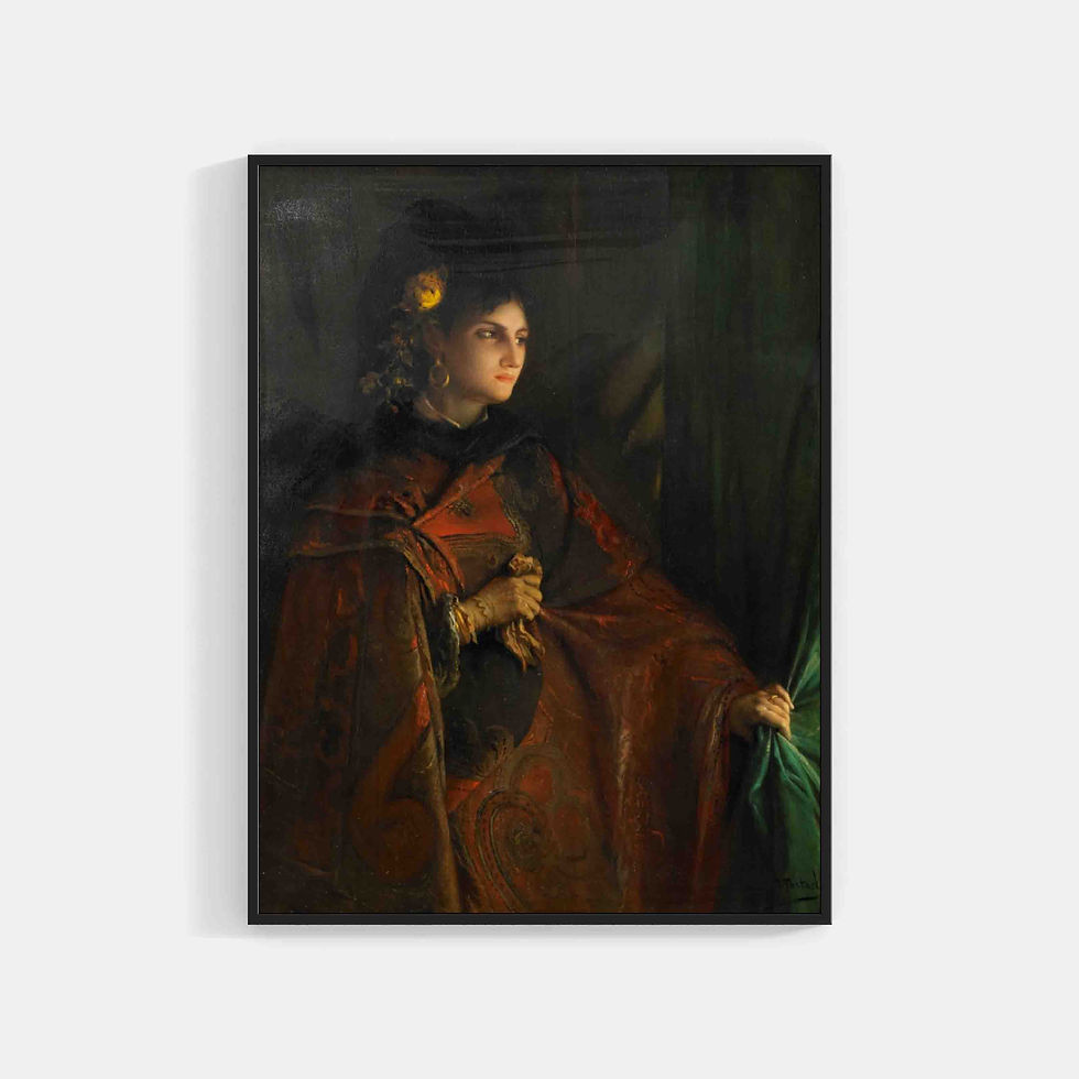 Jean-François Portaels : Jealous woman