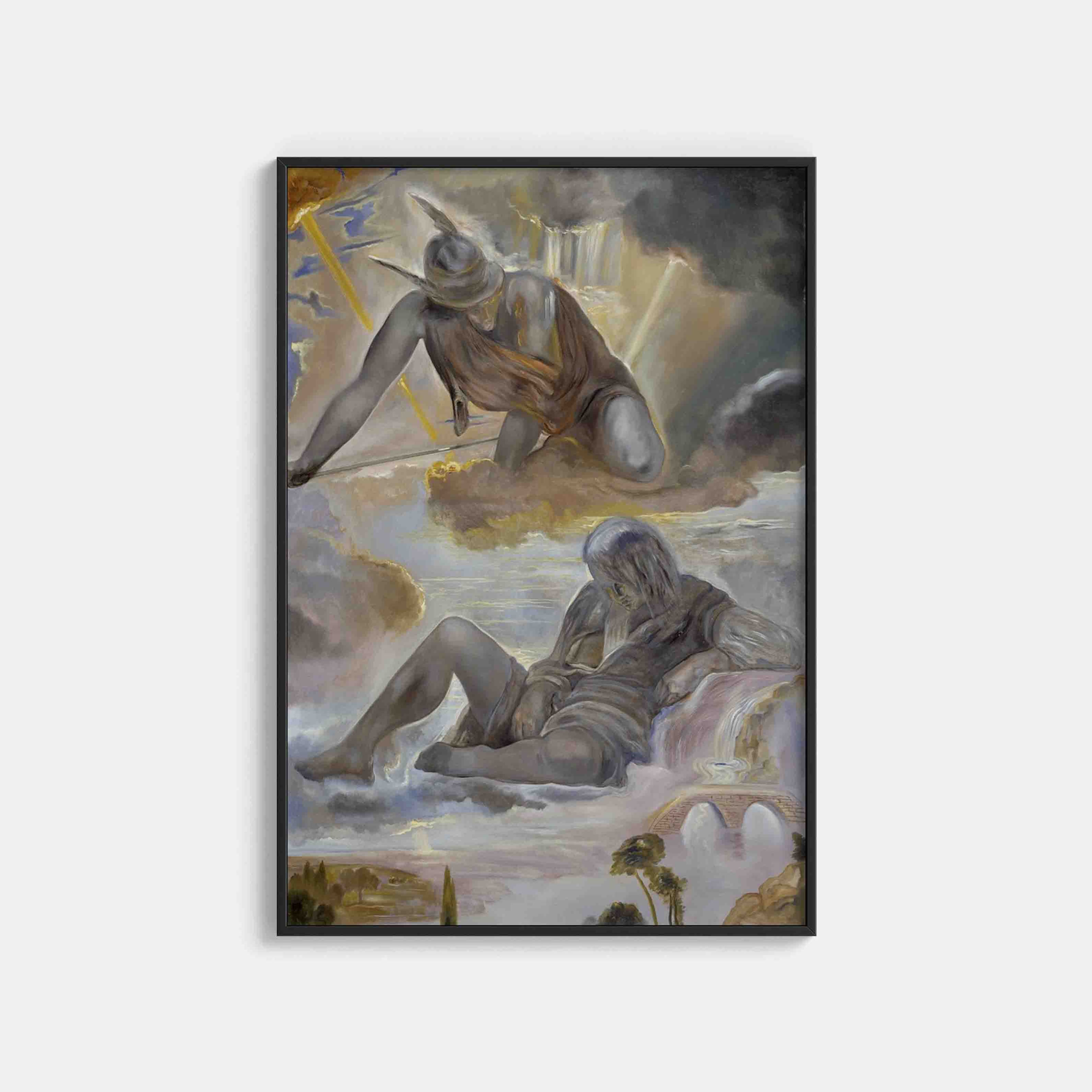 Mercury and Argus, 1981, Salvador Dalí