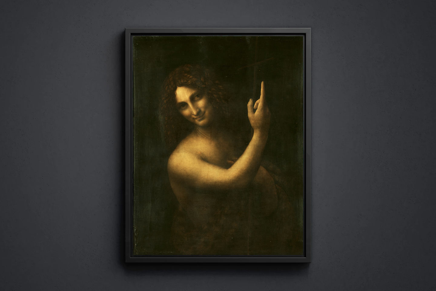 Leonardo da Vinci: Saint John the Baptist Art Print