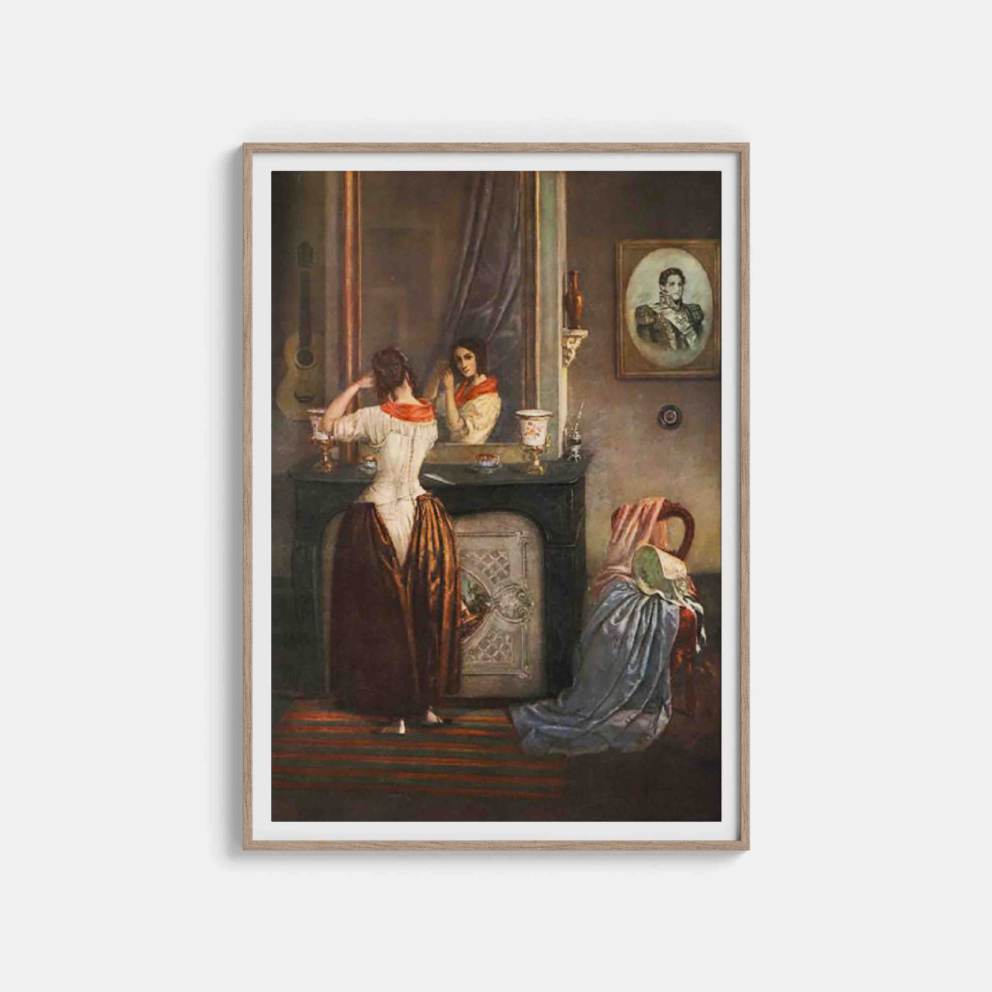 Federal Boudoir by Cayetano Descalzi circa 1845