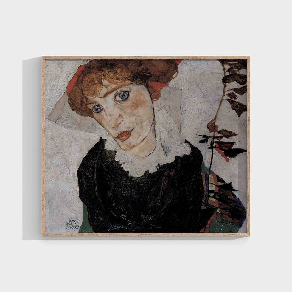 Egon Schiele : Portrait of Wally Neuzil
