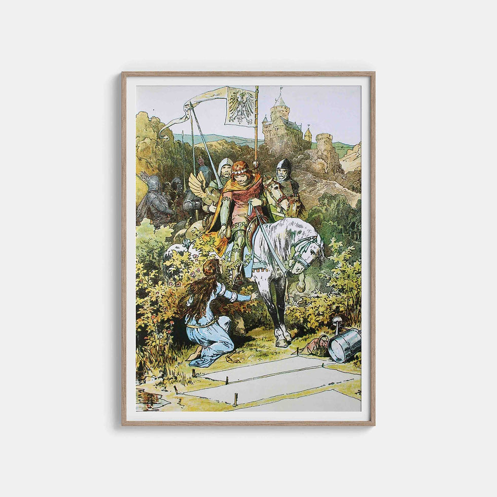 The Three Sisters; Depiction of Alexander Zick (1845 - 1907) Wall Art & Decor