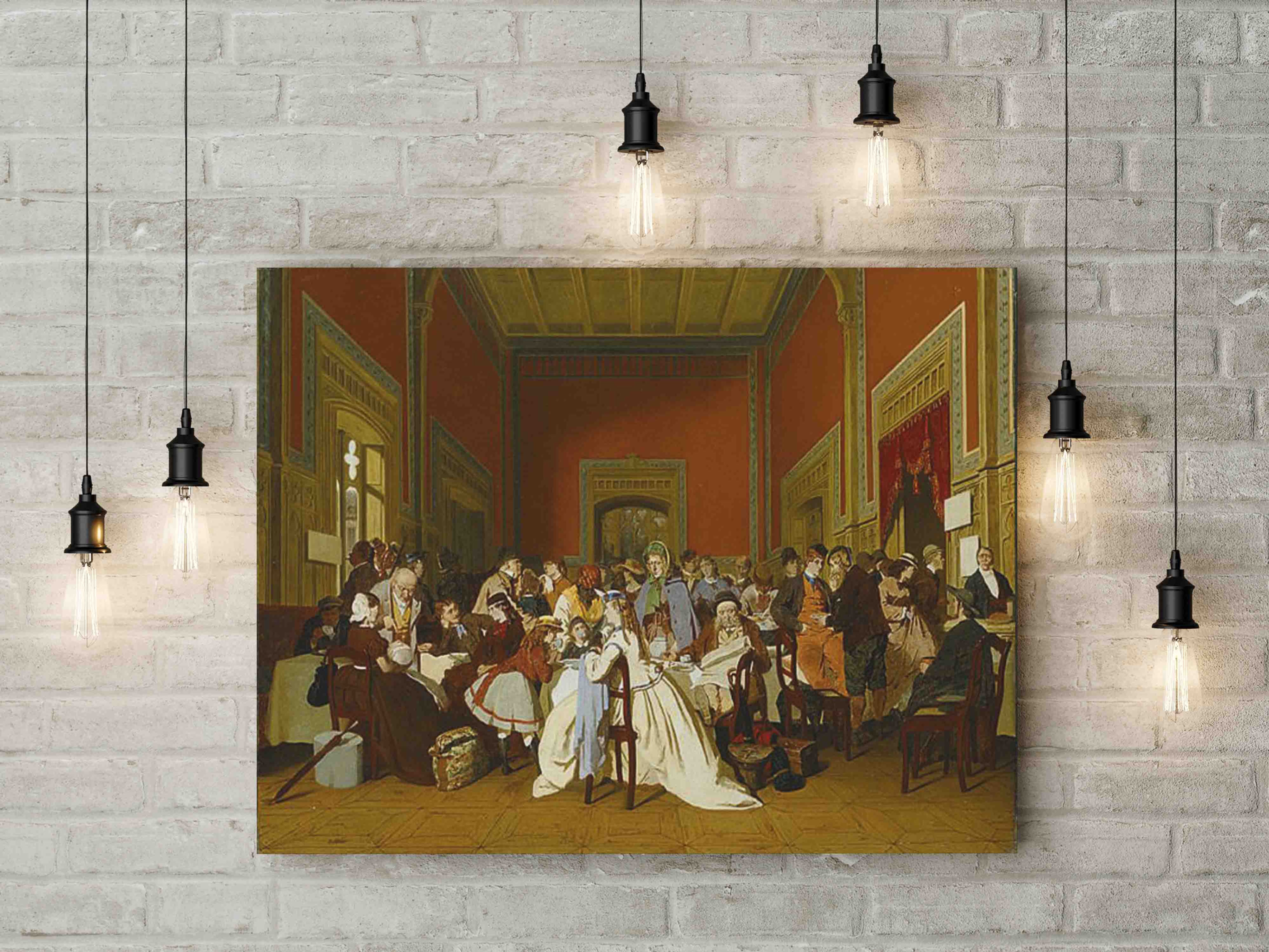 Carl d'Unker: Second Class Waiting-Room