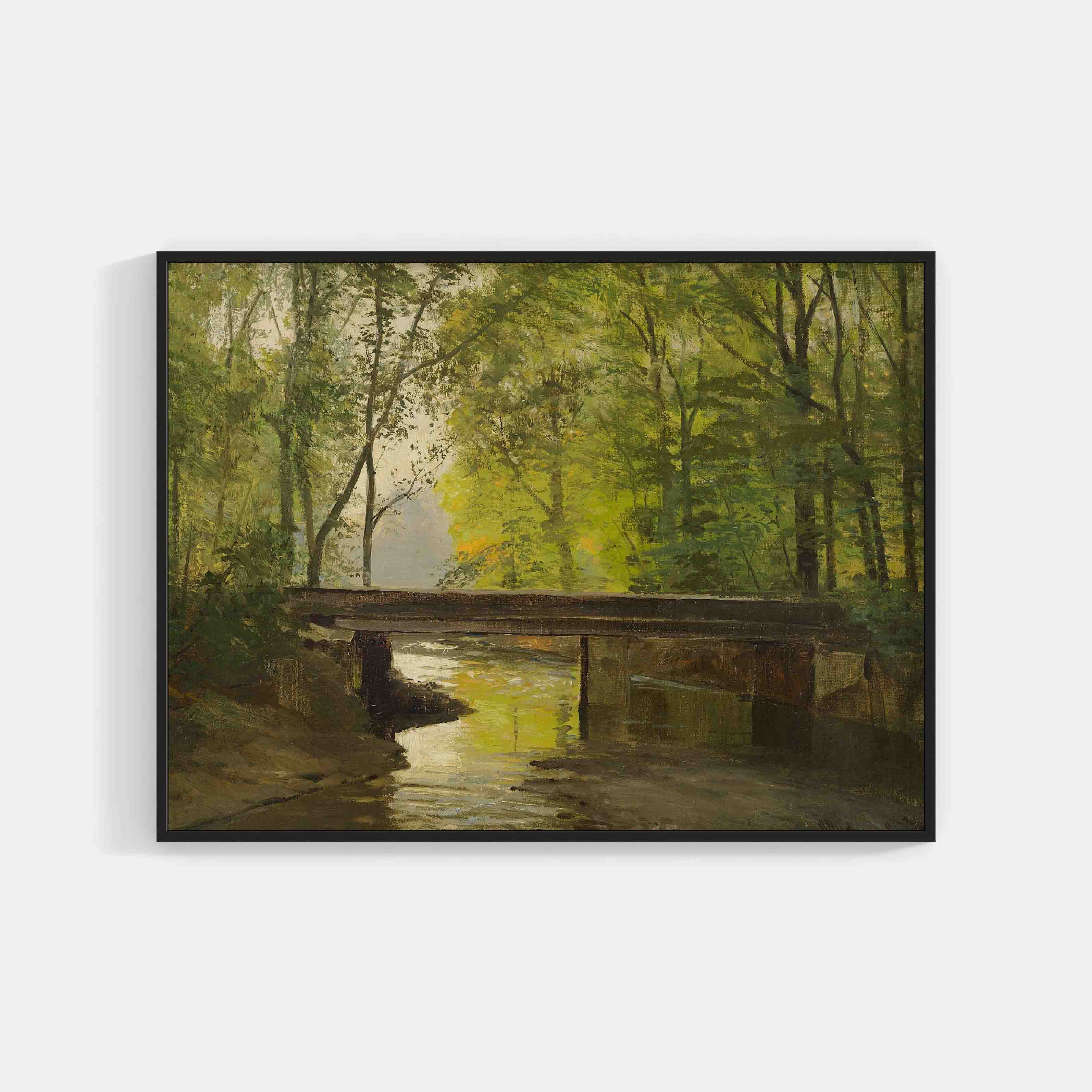 Anders Andersen-Lundby : A river running through a forest