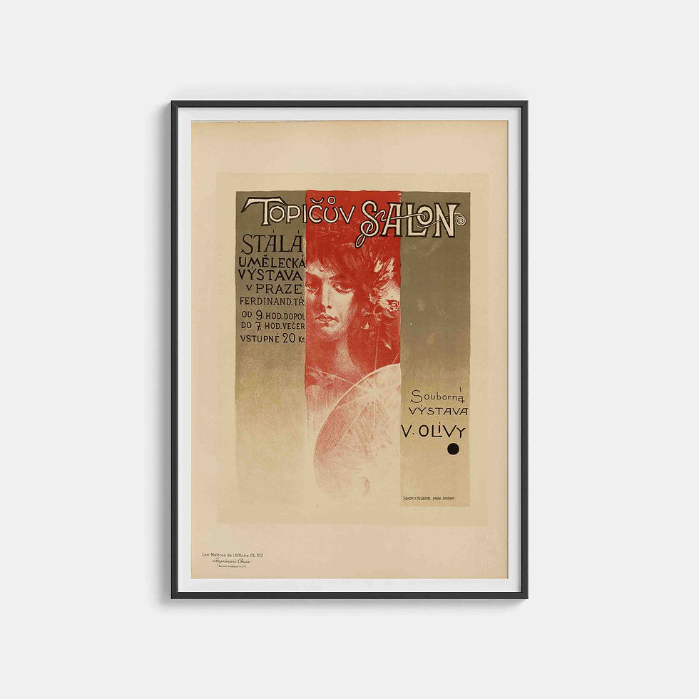 Viktor Oliva : Poster 100 in Les Maîtres de l'Affiche