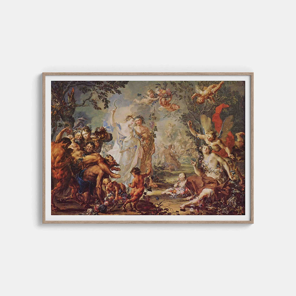 Johann Georg Platzer: Allegory of the Four Seasons