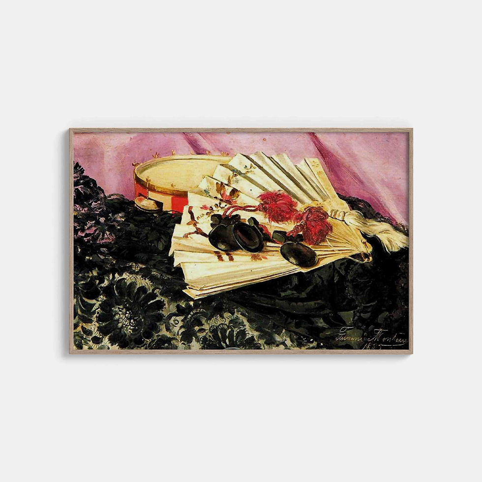 Firmino Monteiro : Still life (1885)