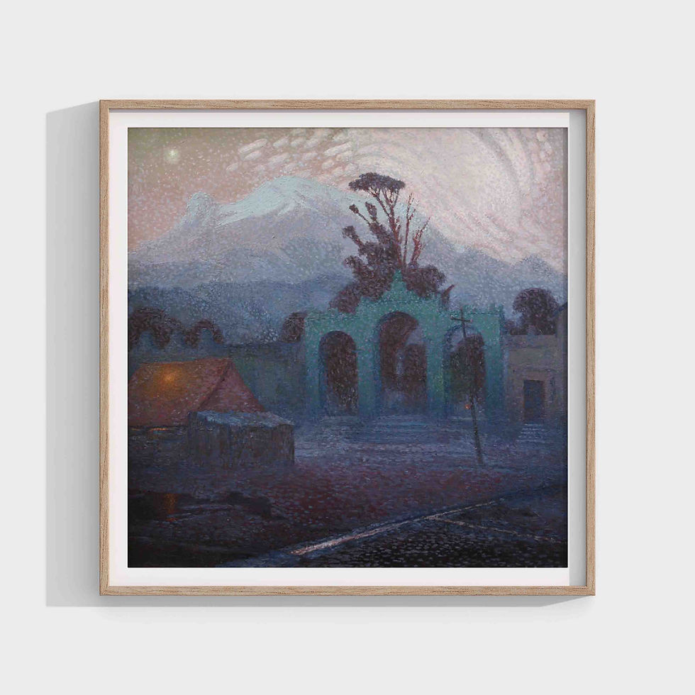 Francisco Romano Guillemin : Plaza Amecameca 1921