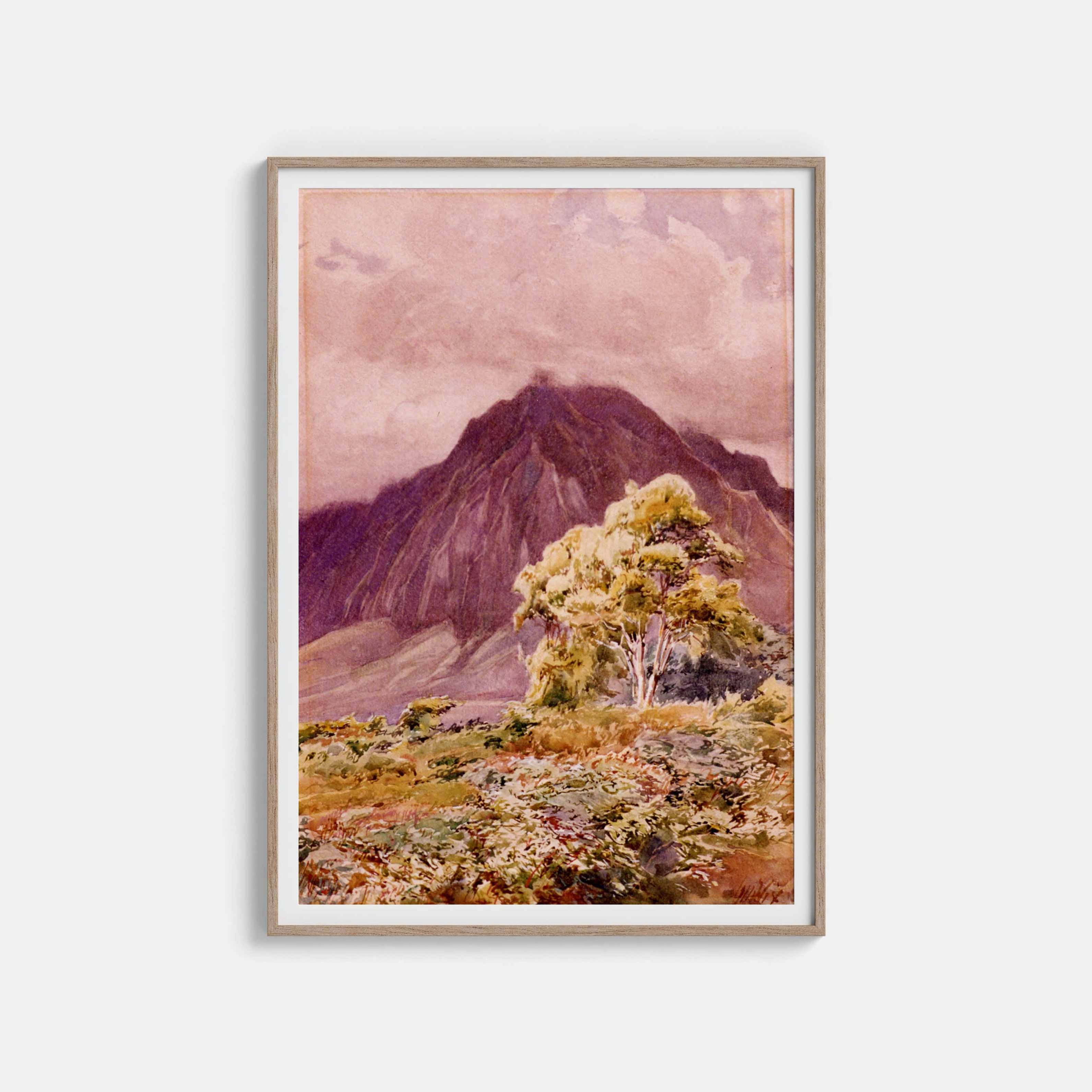 Kauai, watercolor painting on paper by Henry Otto Wix - Wall Art & Decor