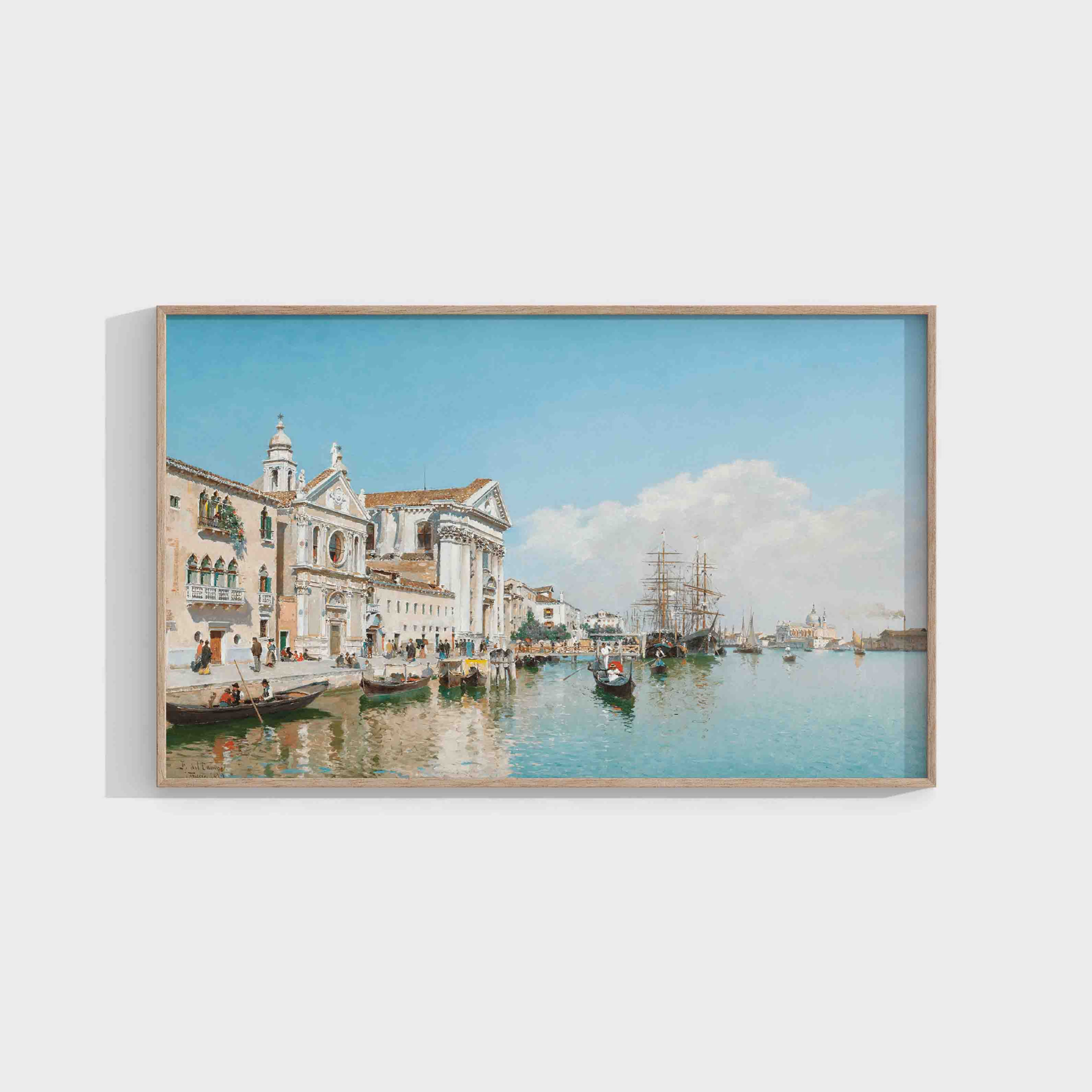 Federico del Campo Gesuati church in Venice, 1899